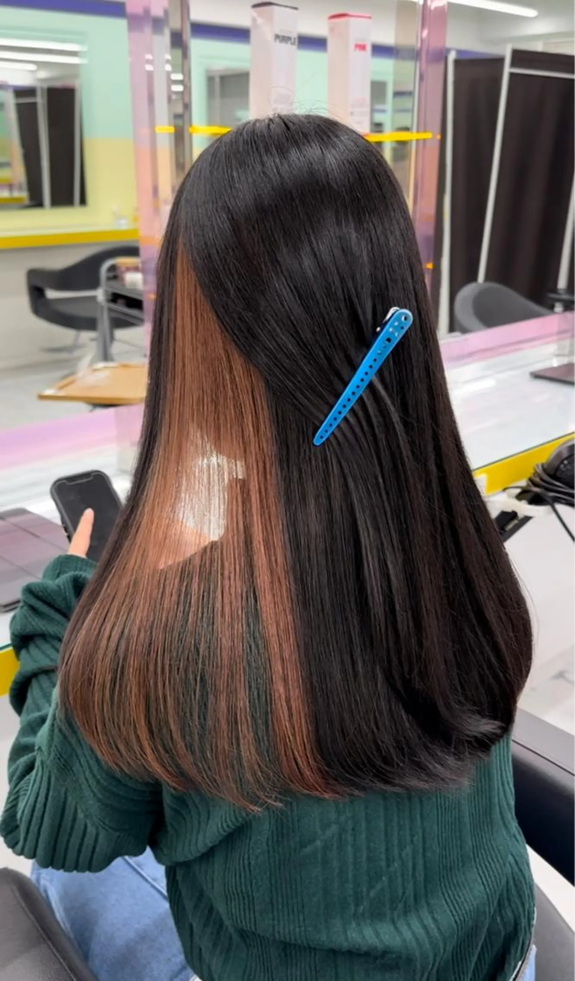ロング 🦋肌馴染み抜群 ダブルカラー🦋のヘアスタイル
