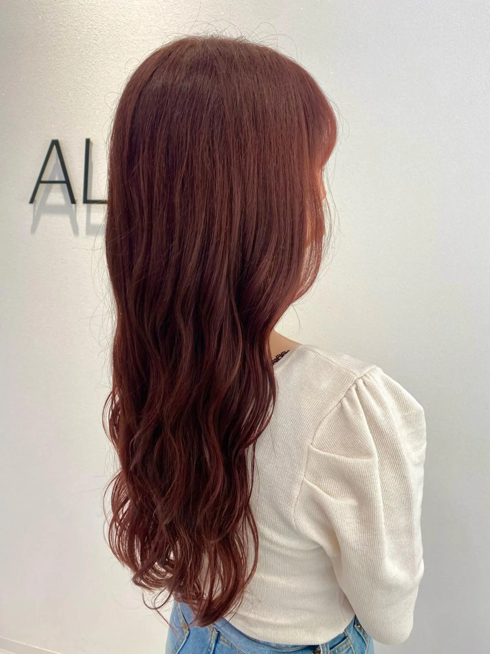 ロング カラー 💘韓国カラー💘 クルミのヘアスタイル