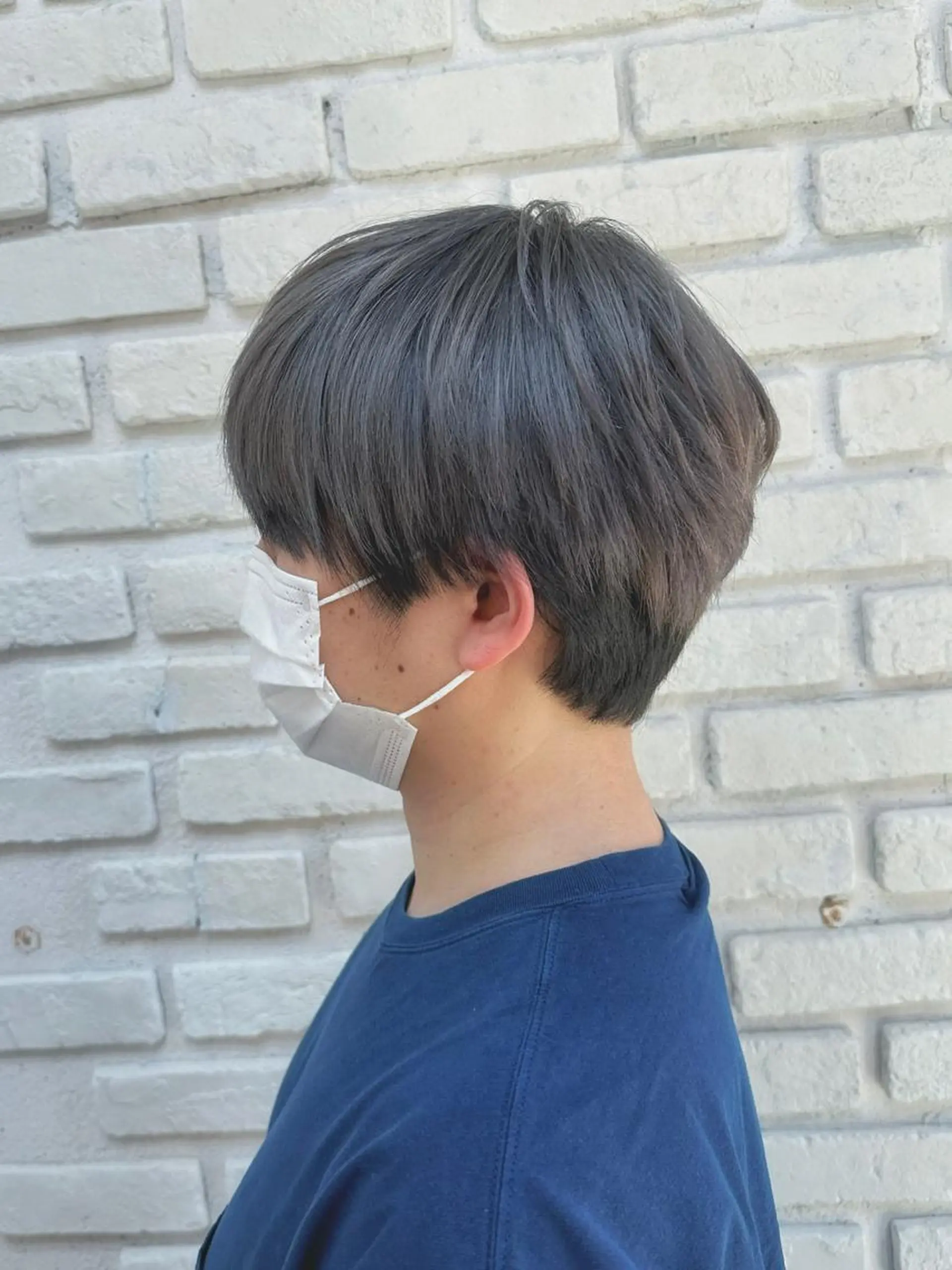 ショート カラー メンズパーマ 本多のヘアスタイル
