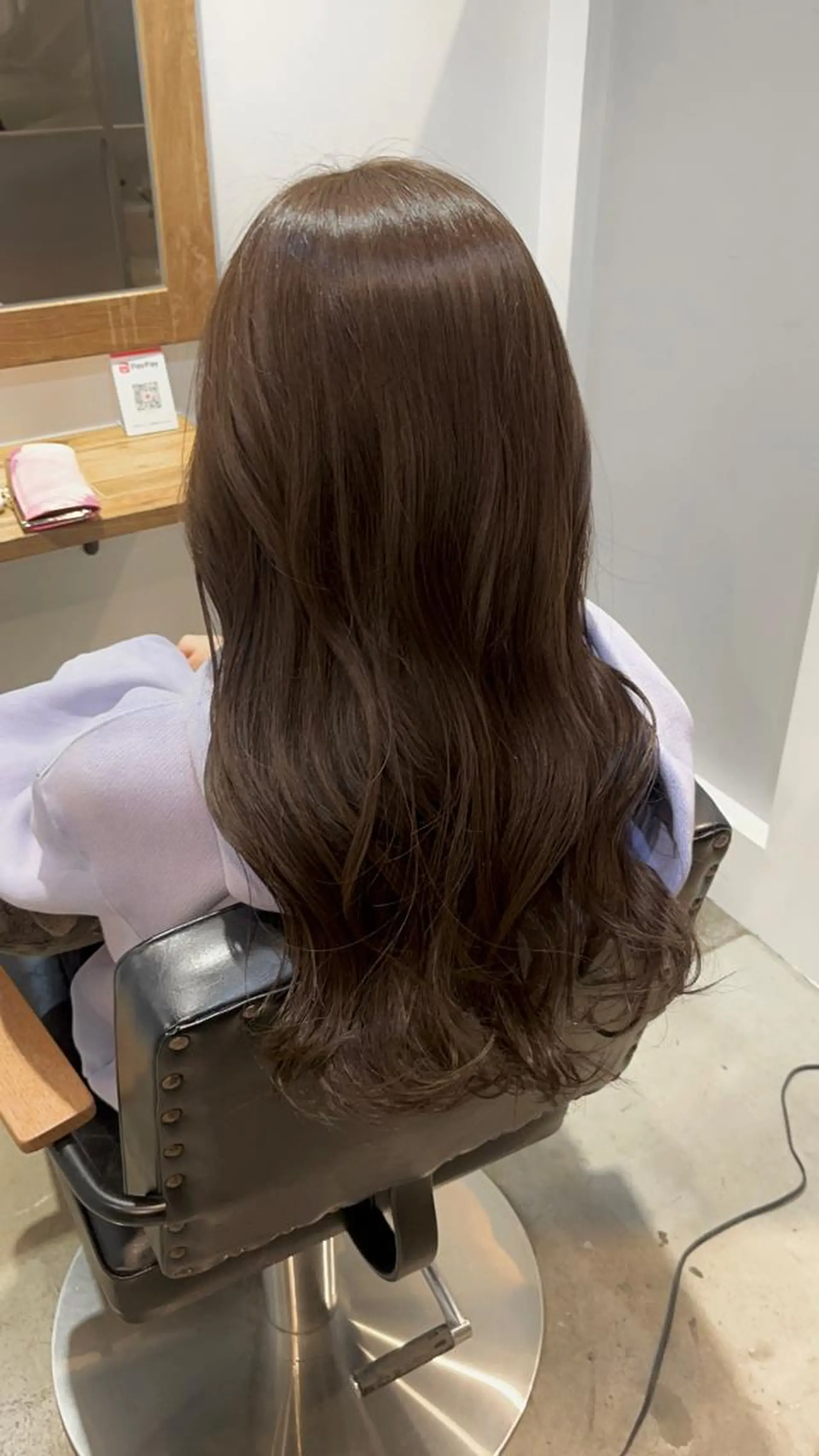 ロング ヘアカラー トリートメント kato himariのヘアスタイル