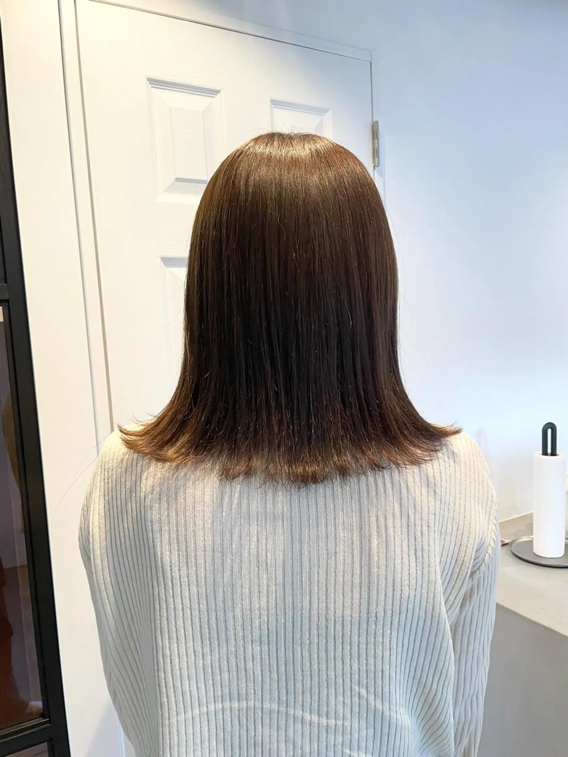 ミディアム カラー ベージュカラー ブラウンカラー ブラウンベージュ ヘアカラー トリートメント 中目黒🌼 🌼ハナのヘアスタイル