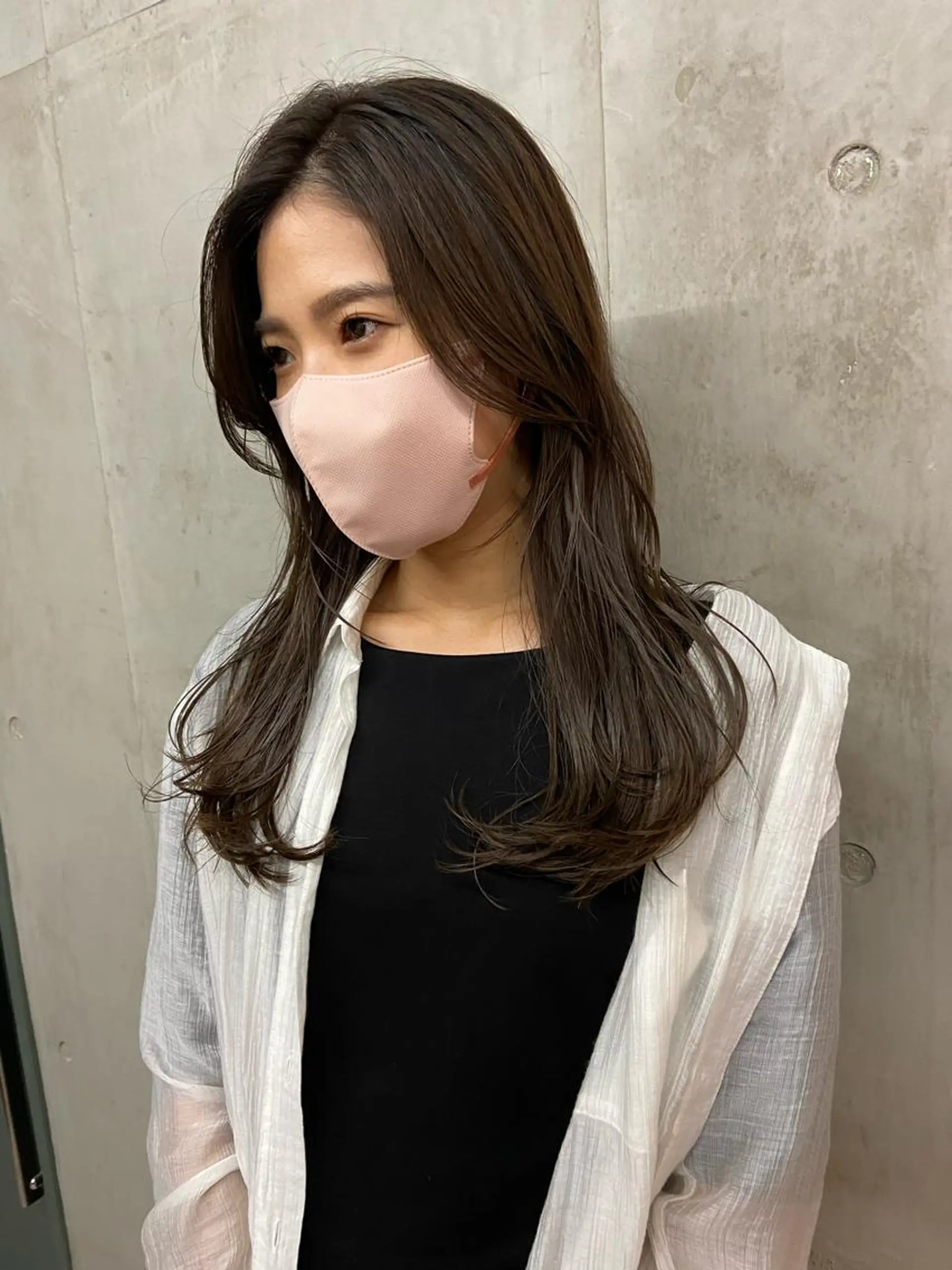 セミロング SALT WATER  恵比寿所属・SALTWATER AYARIのヘアスタイル