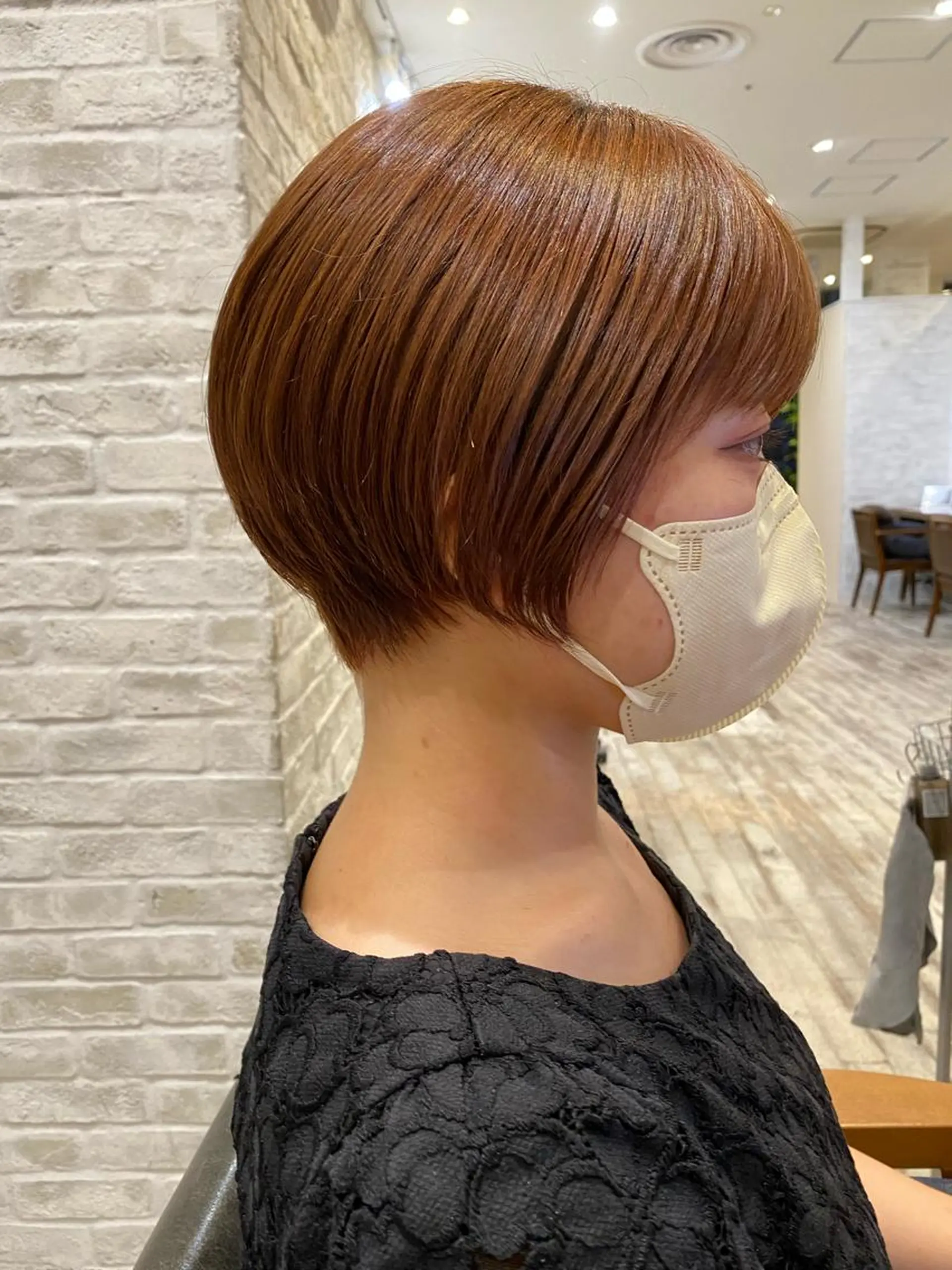 ショート くびれヘア ショートヘア 栗原 瑞稀のヘアスタイル