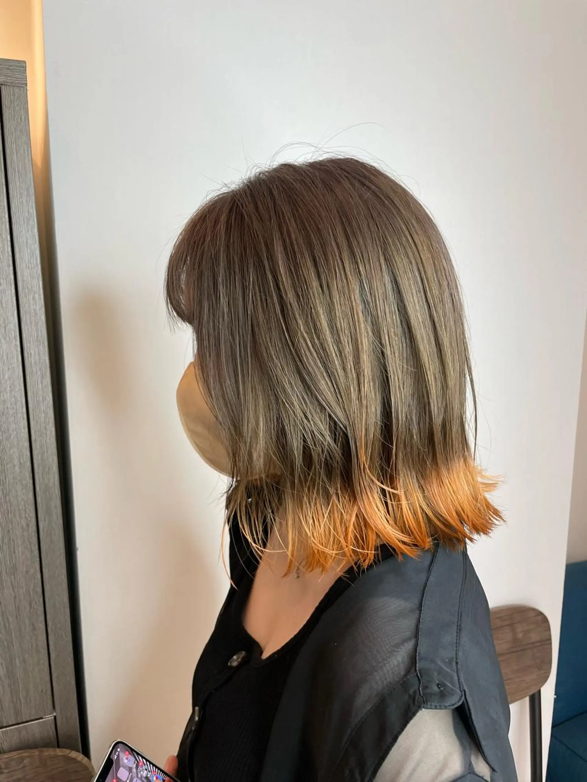 ショート カット ヘアカラー トリートメント 🌻透明感韓国🌻 横山隆之介のヘアスタイル