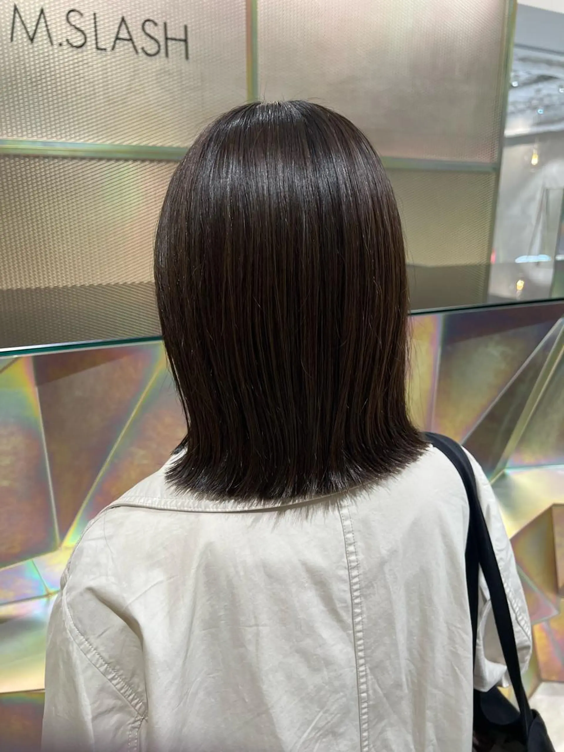 ミディアム ボブ カット M.SLASH表参道所属・🩵垢抜けボブ /ミニボブ🩵しおのヘアスタイル