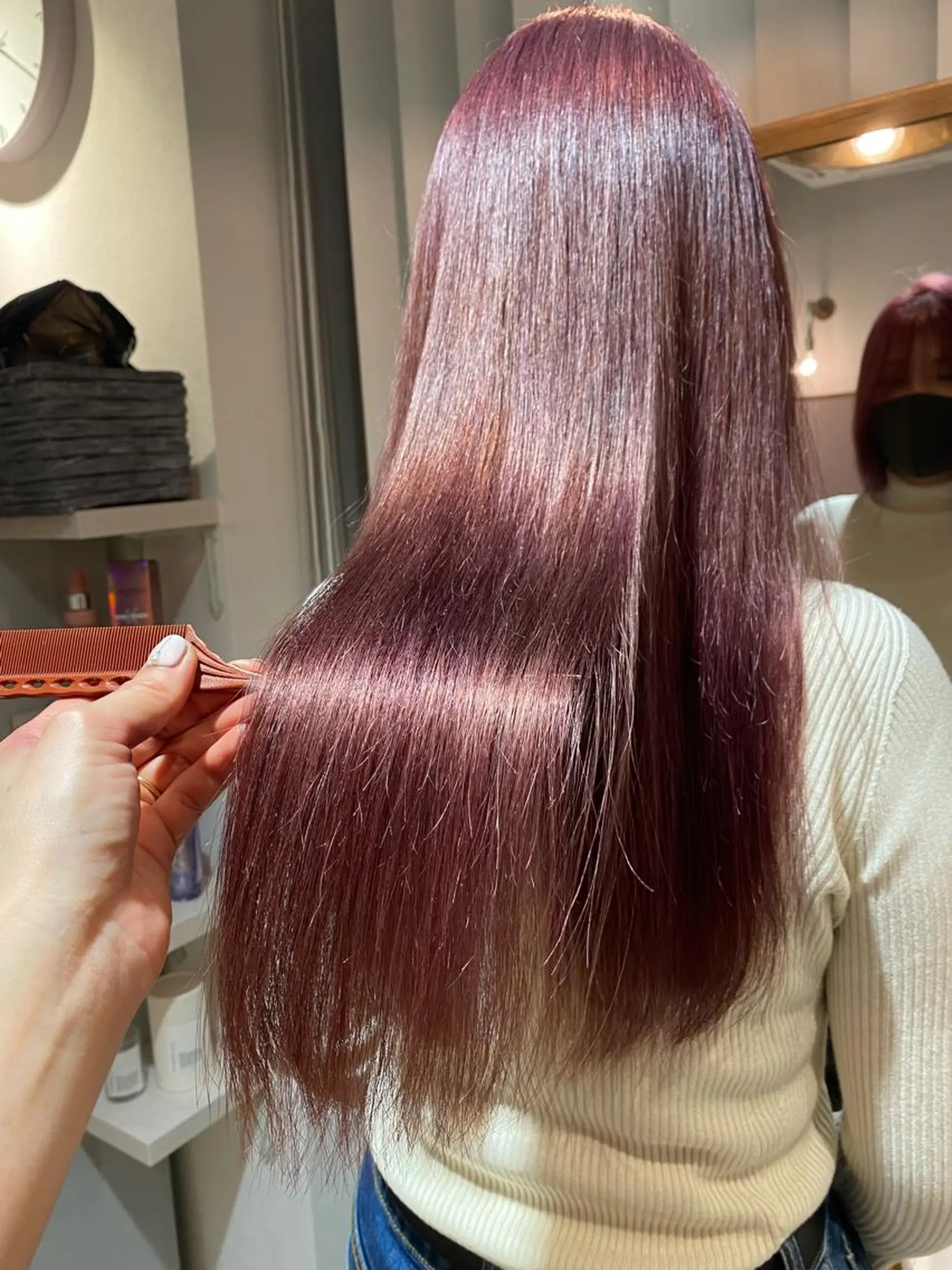 ロング 韓国風&髪質改善特化 ✂️MISAKI✂️のヘアスタイル