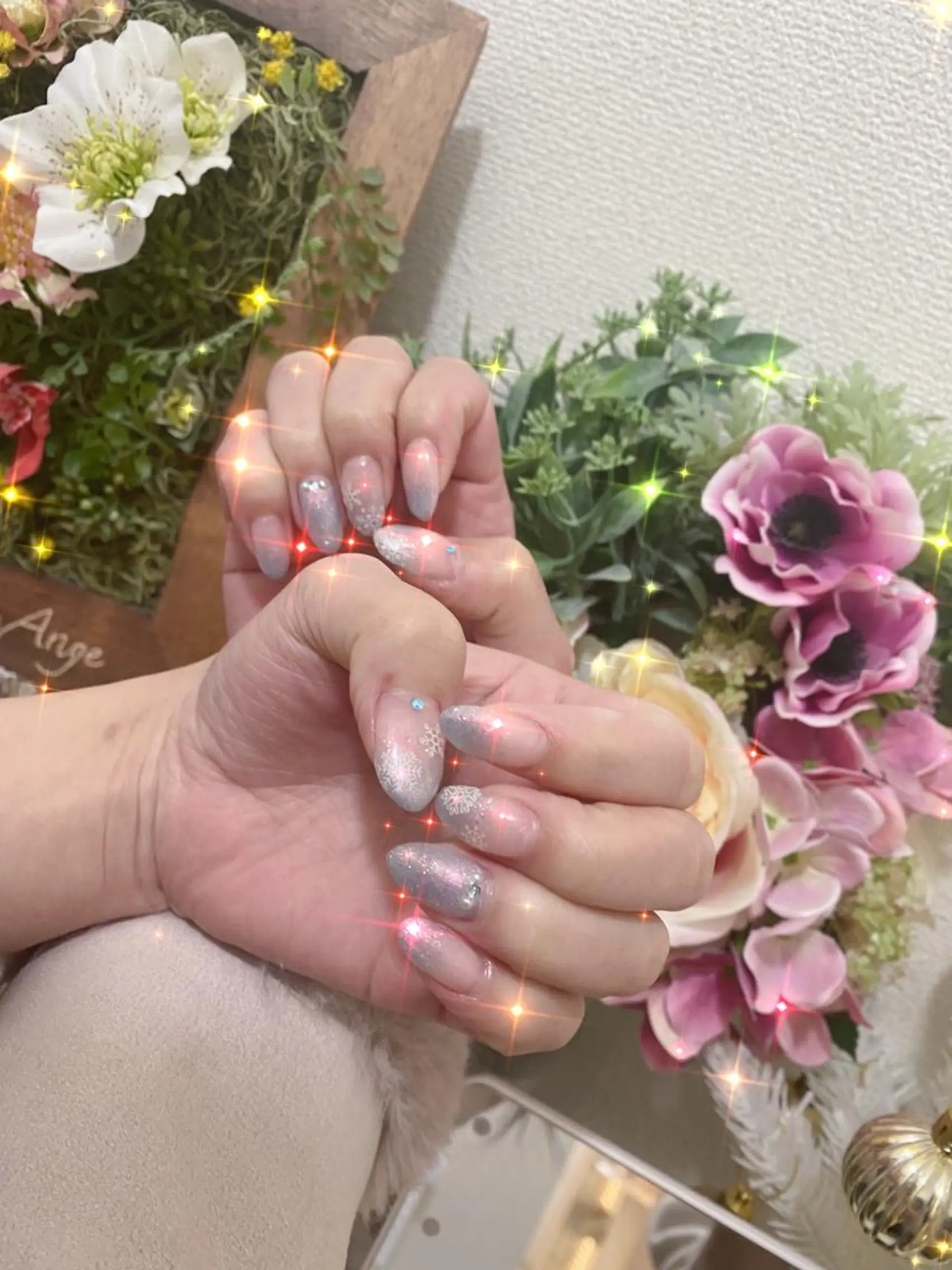ネイル salon Ange 五反田店所属・アンジュ Sumiのネイルデザイン