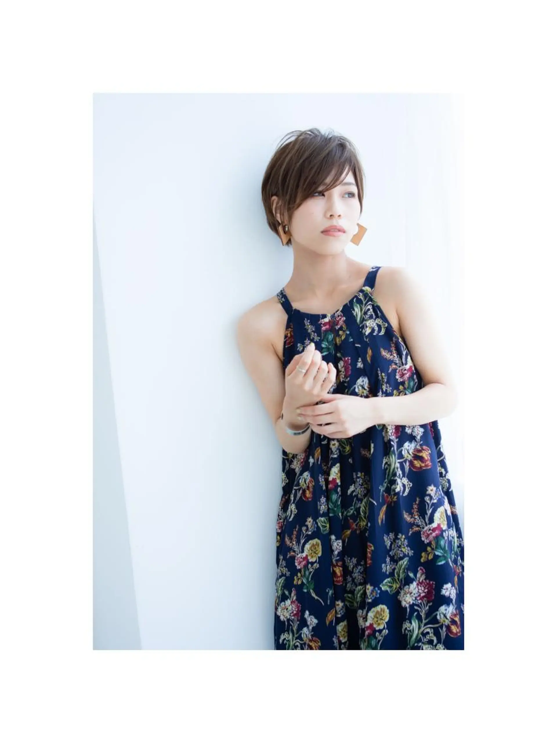 ショート カラー RESBORN所属・長岡 大偉のヘアスタイル