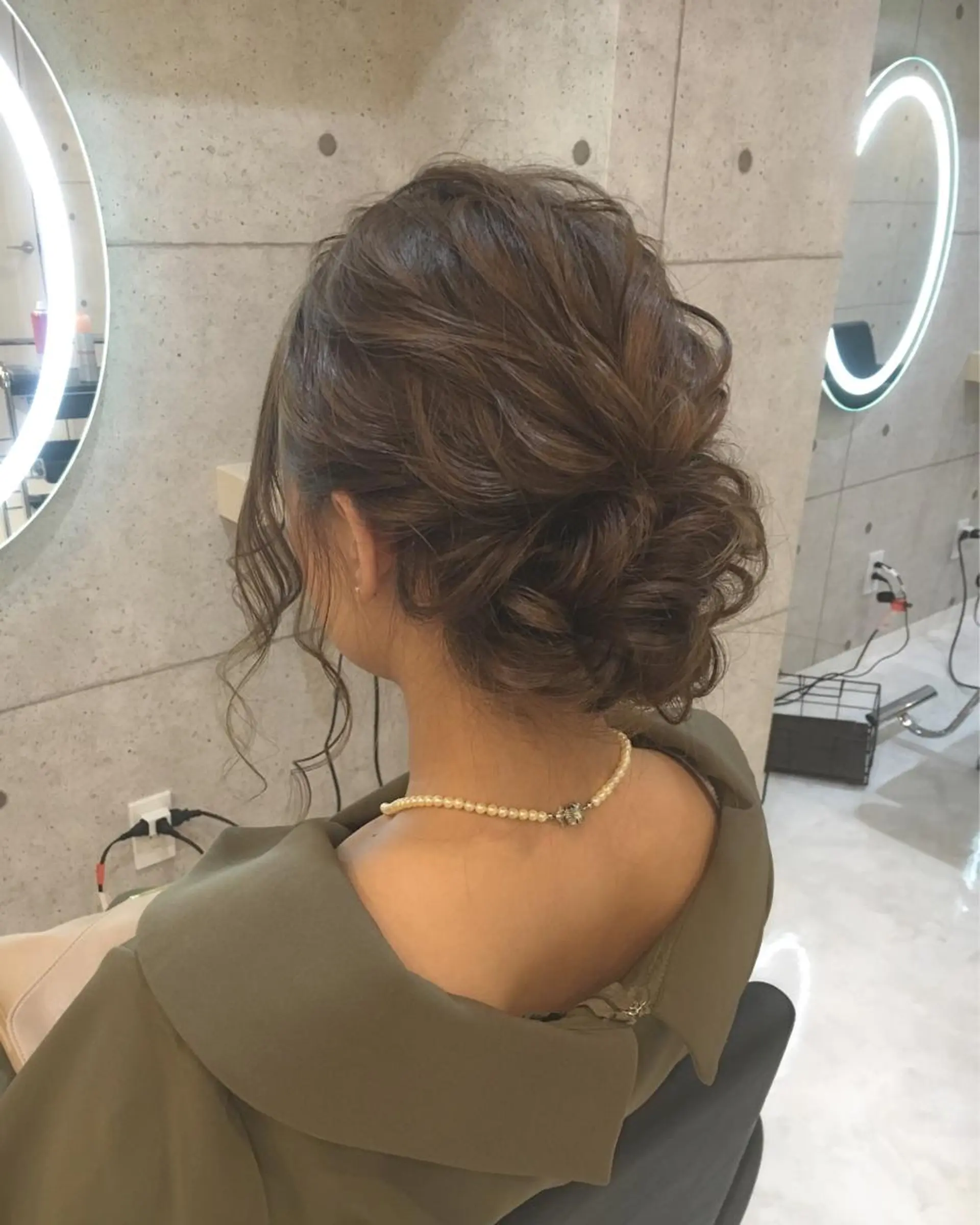 ヘアアレンジ 結婚式・ブライダル ヘアセット lien natsukiのヘアスタイル