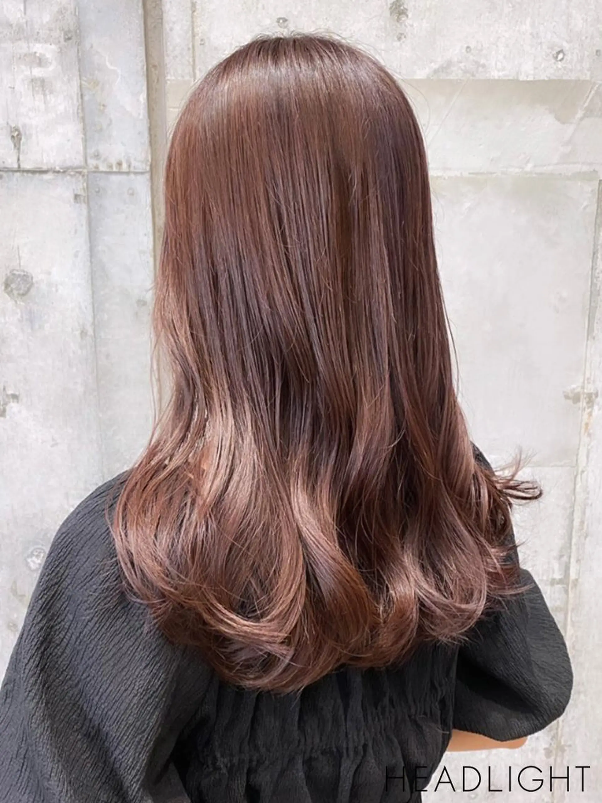 ミディアム カラー いしい みなみのヘアスタイル