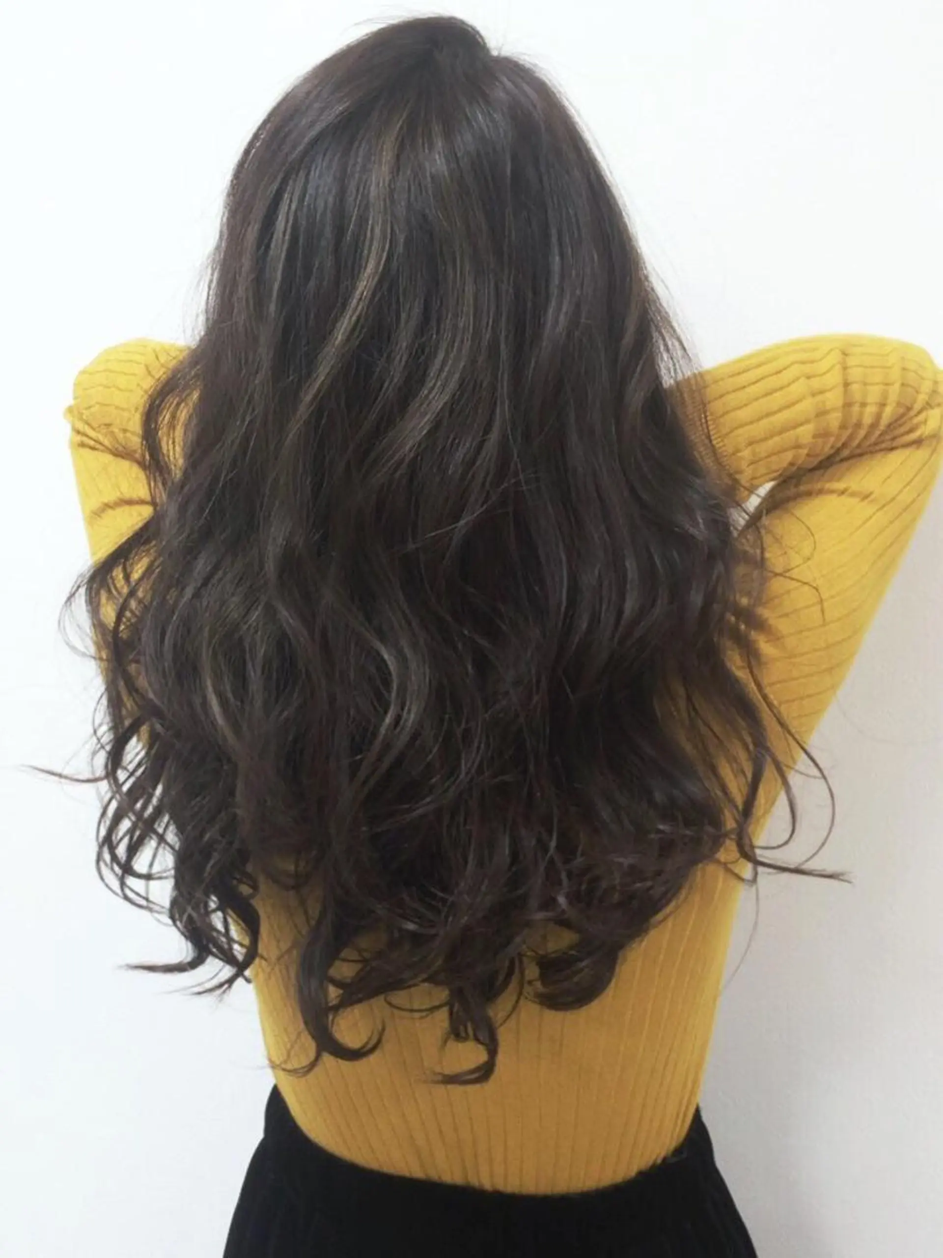 ロング カラー カット ヘアカラー トリートメント SALOWIN名古屋本山店所属・🍀ナガヤマ ヒデアキ🍀のヘアスタイル