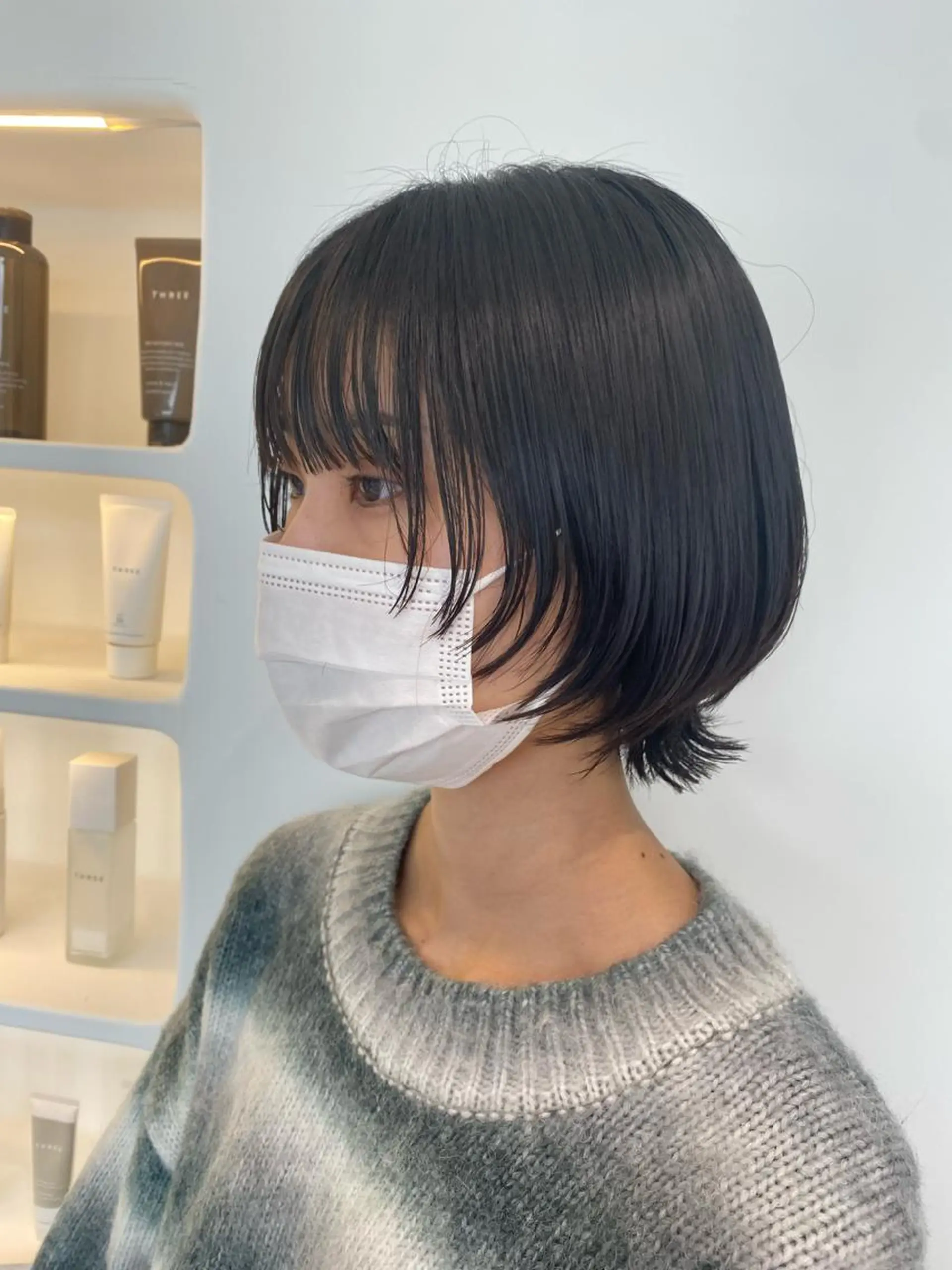 ショート ウルフカット 髪質改善特化🥣🫧 天神美容室のヘアスタイル