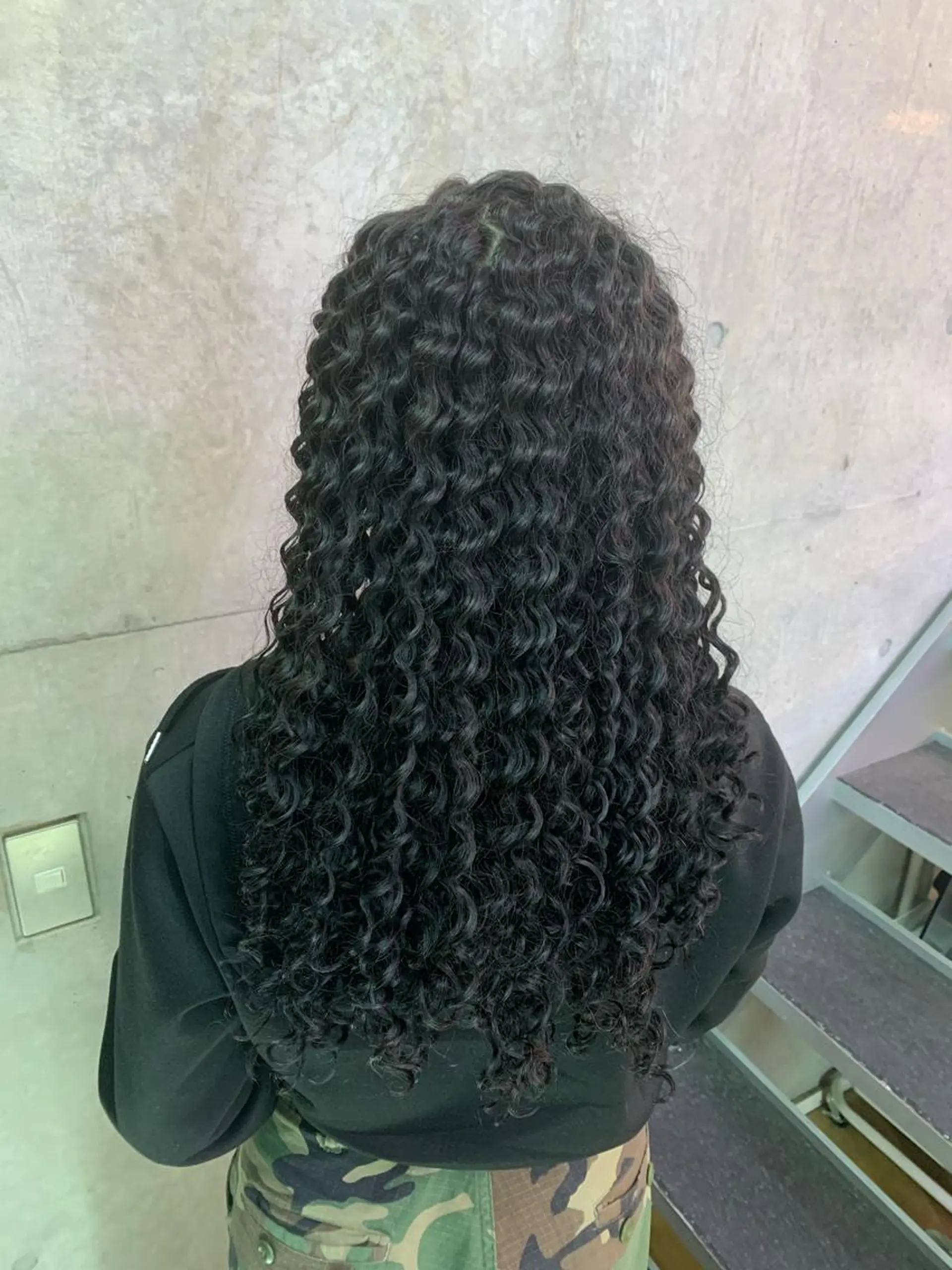 ロング パーマ ロング パーマ 濱田 春瑠のヘアスタイル