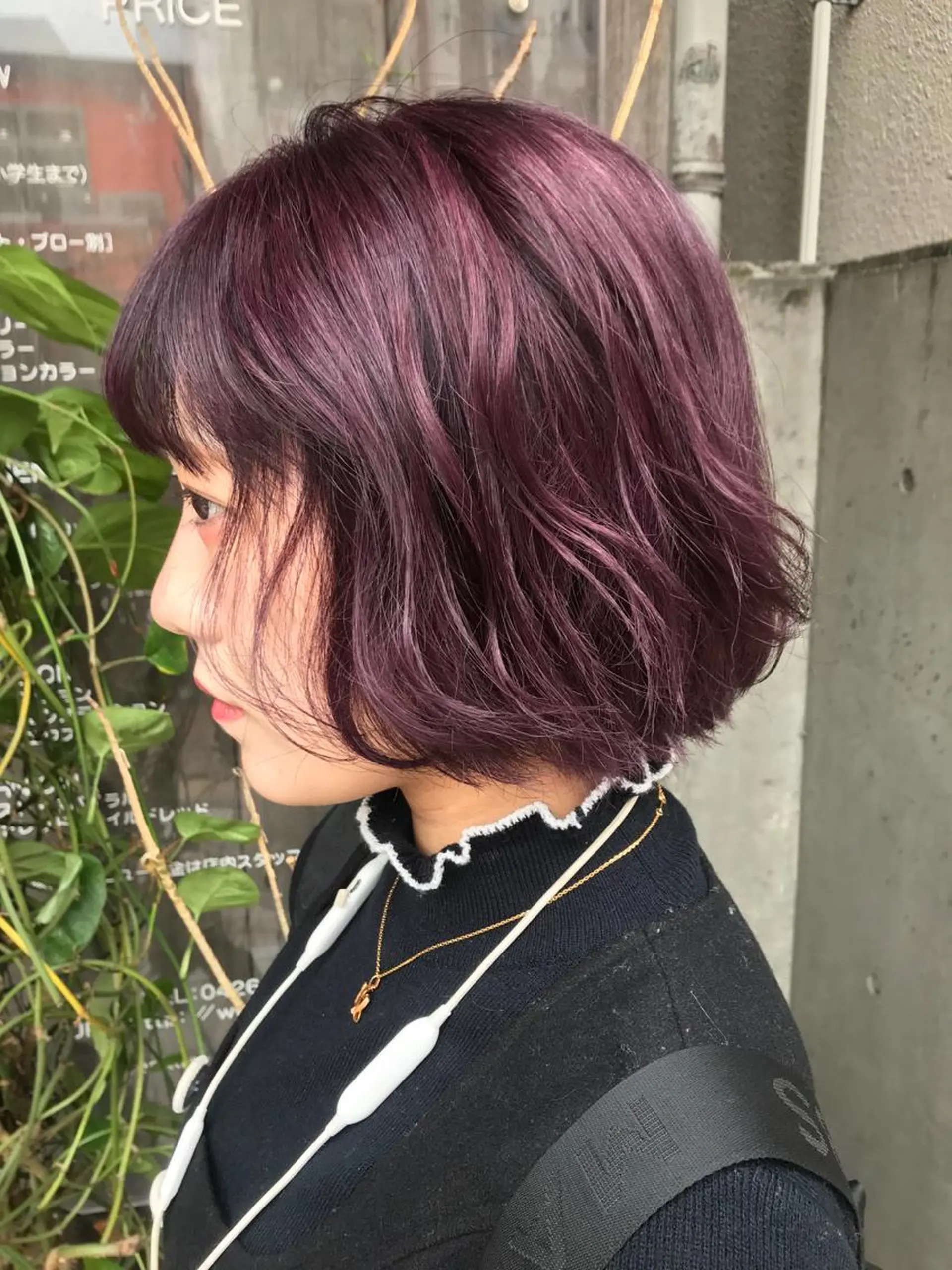 ショート カラー viewstokyo所属・mana 暖色カラーカットのヘアスタイル