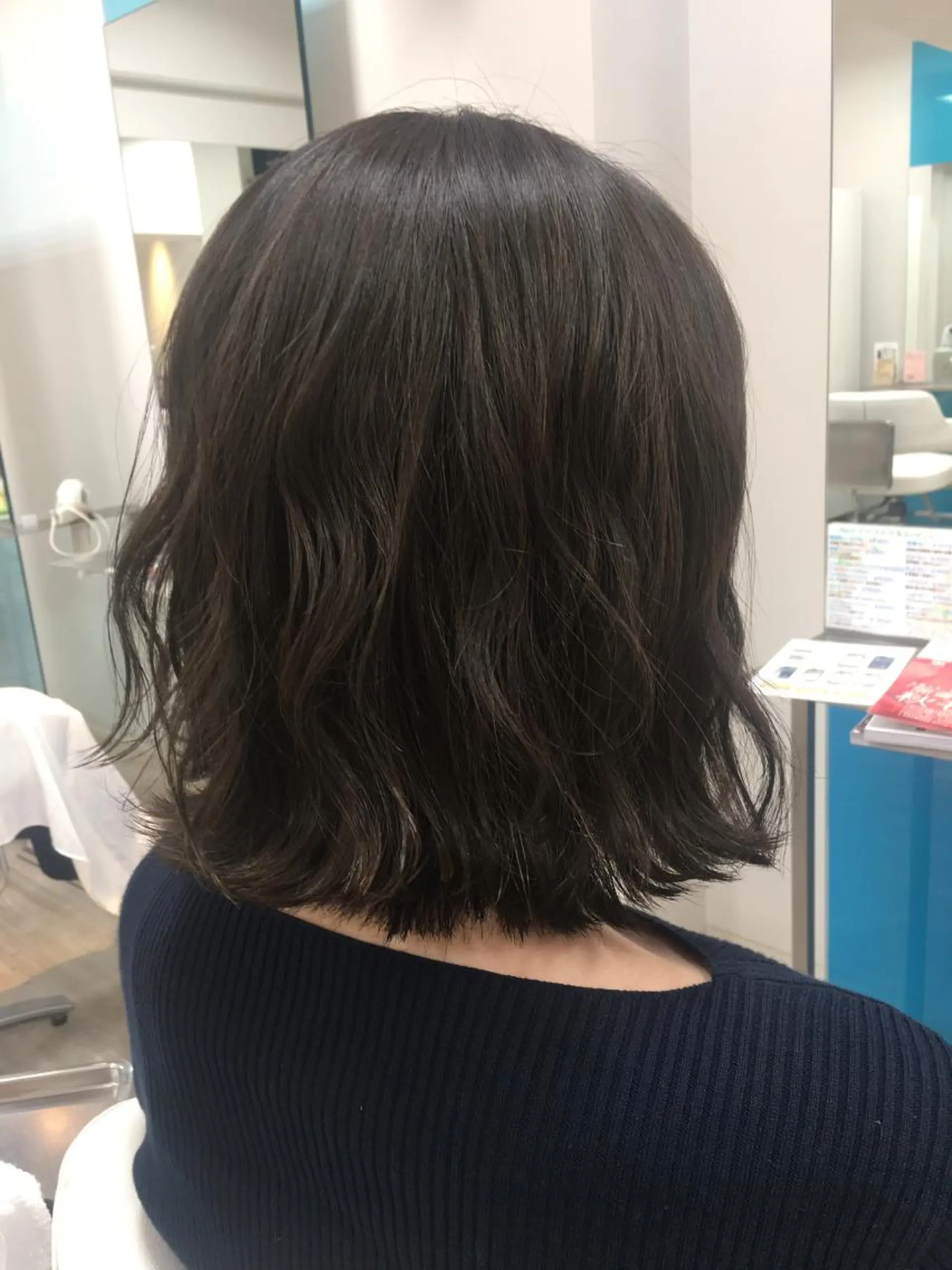 カラー ブルーカラー ブルージュ ヘアカラー トリートメント NATSUKI💟 EARTH二俣川のヘアスタイル