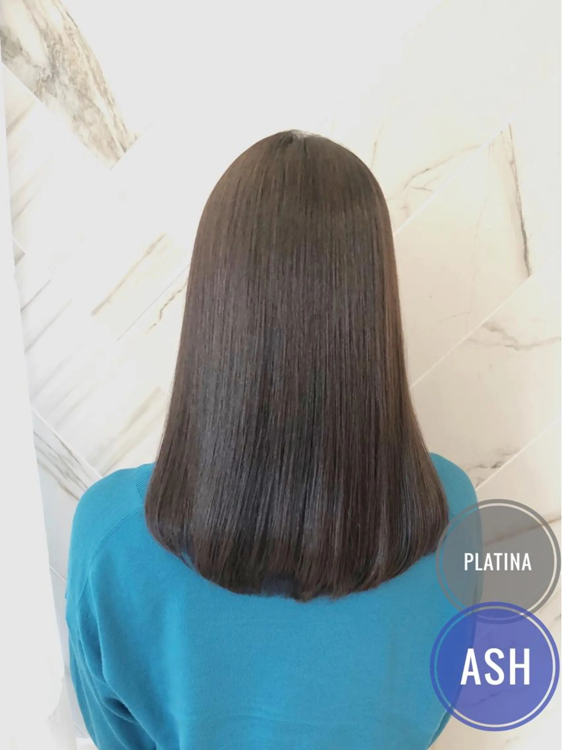 セミロング カラー ヘアアレンジ アクアカラー トリートメント カット ヘアカラー トリートメント ✨似合うのその先へ✨ 田中延和のヘアスタイル