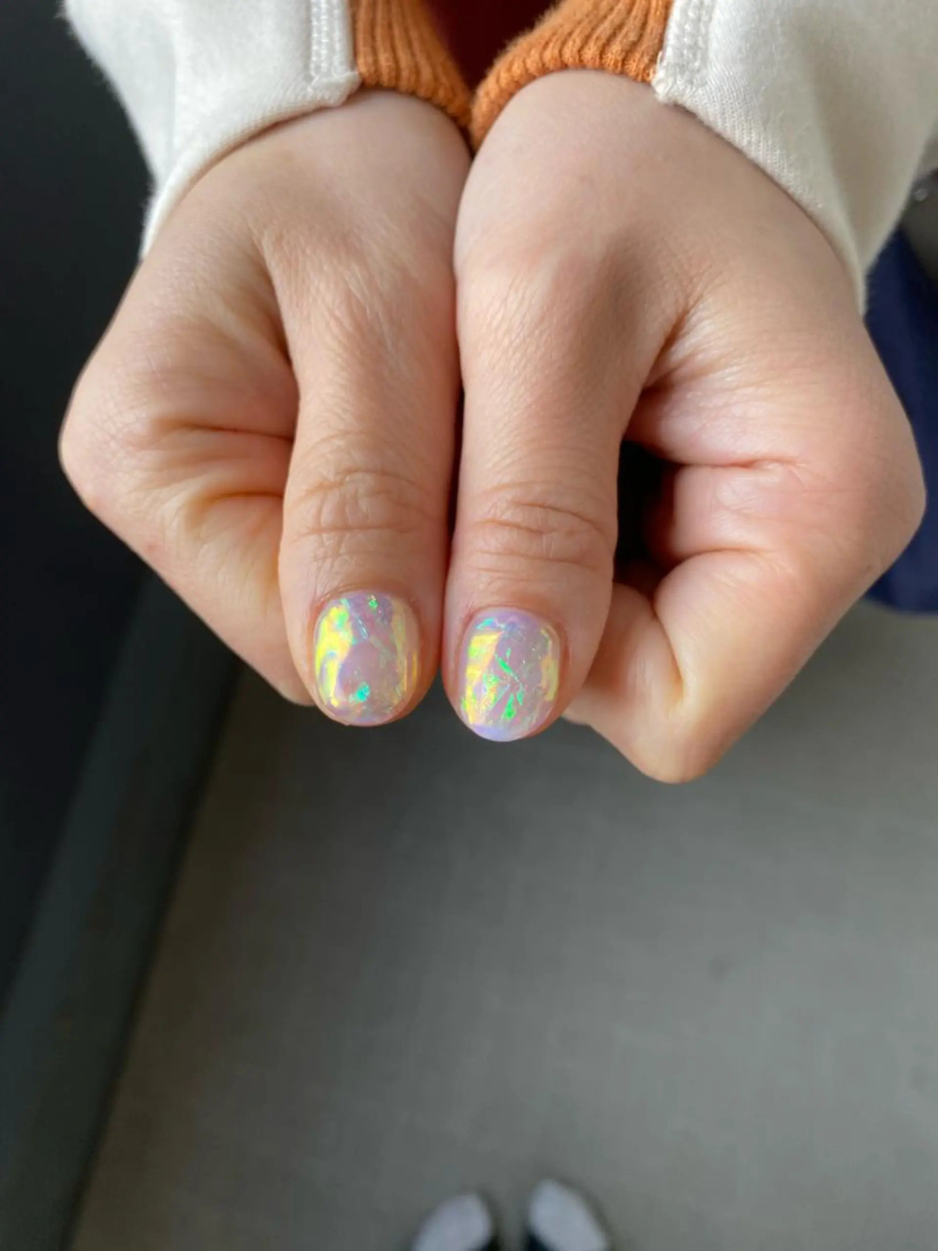 ネイル オーロラネイル 氷ネイル・うるうるネイル eyelash & nail AN所属・eyelash & nail ANのマツエク・マツパデザイン