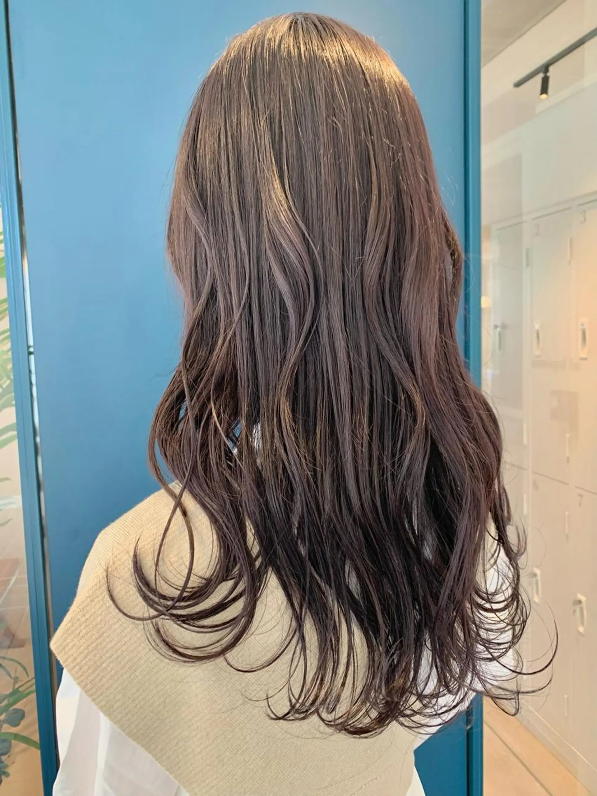 ロング カラー カット ヘアカラー 縮毛矯正×艶カラー /中村勇太のヘアスタイル