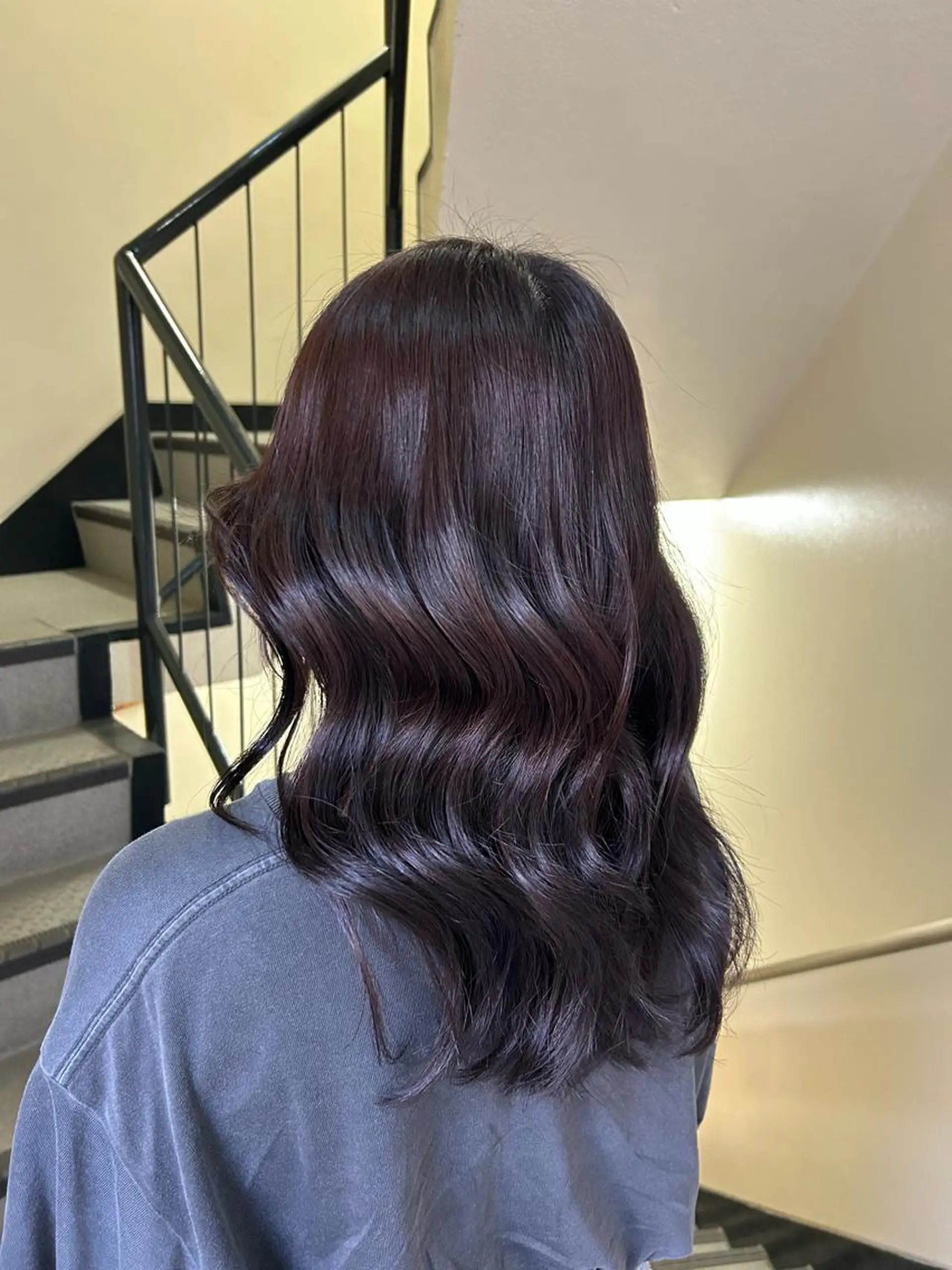 セミロング カラー ヘアアレンジ ☕️結【suii.】 ボブ/ヘアセット☕️のヘアスタイル