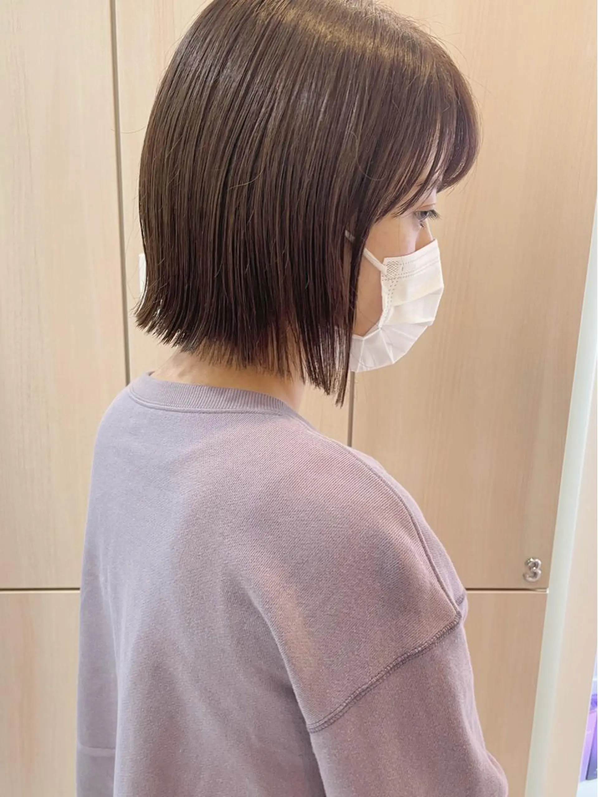 ショート 切りっぱなしボブ ボブ カット ヘアカラー 【ボブ/個室サロン】 癒し空間mimuraのヘアスタイル