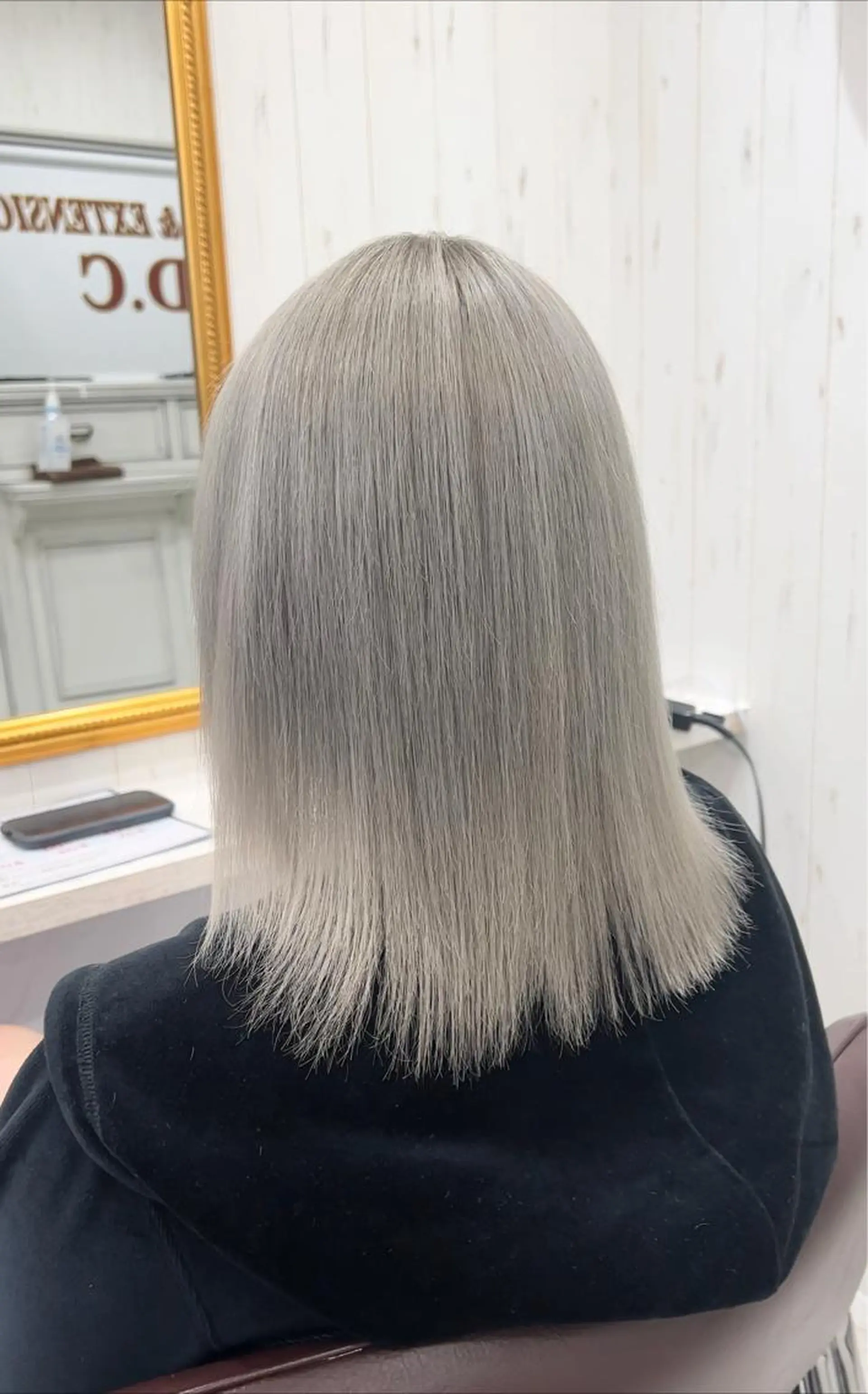 ミディアム カラー ヘアカラー D.C 池袋所属・TAKATO ✨ハイトーン✨のヘアスタイル