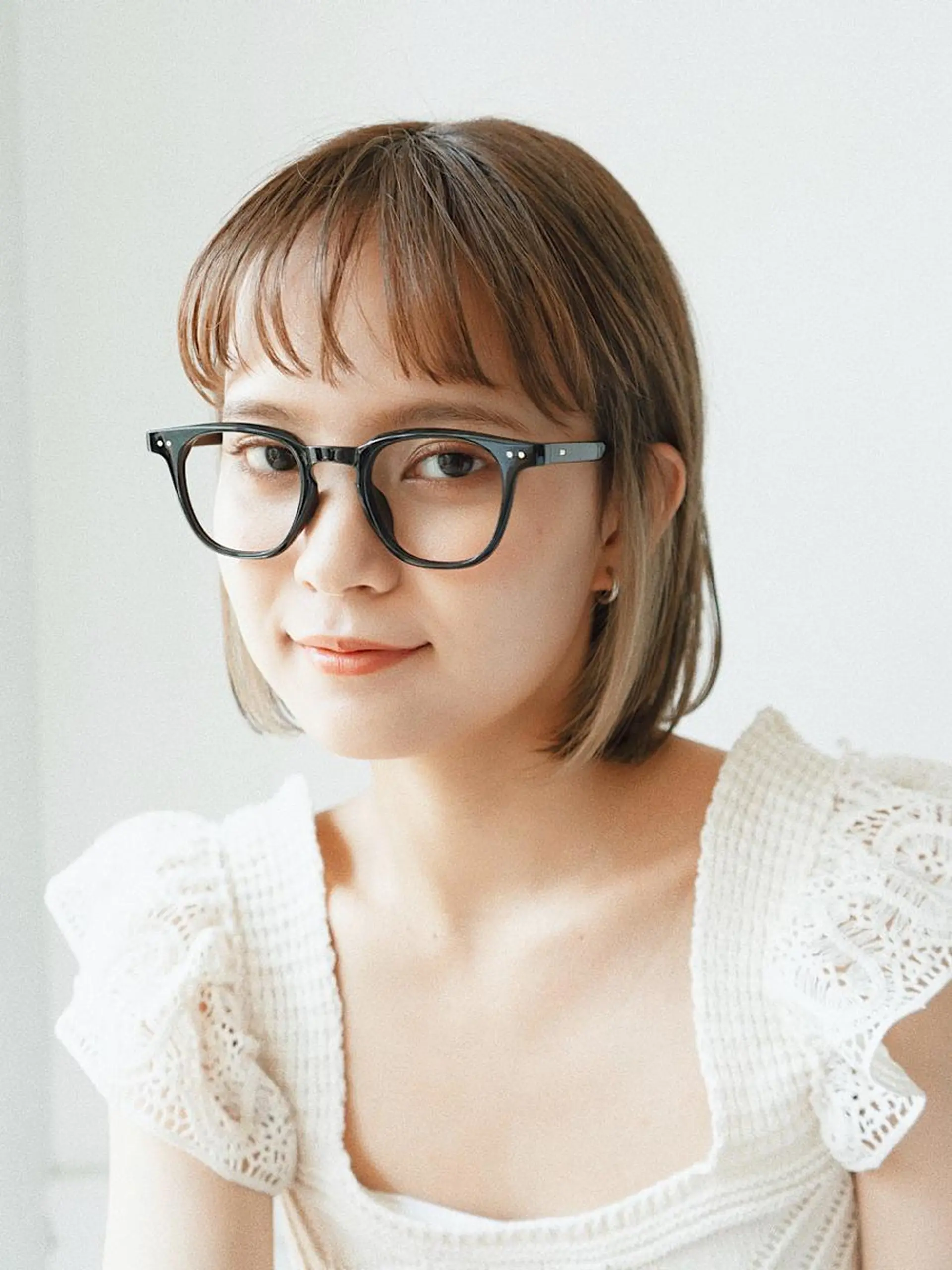 ミディアム カラー カット ヘアカラー トリートメント "オトナ髪”/ LAKA TOCCAのヘアスタイル