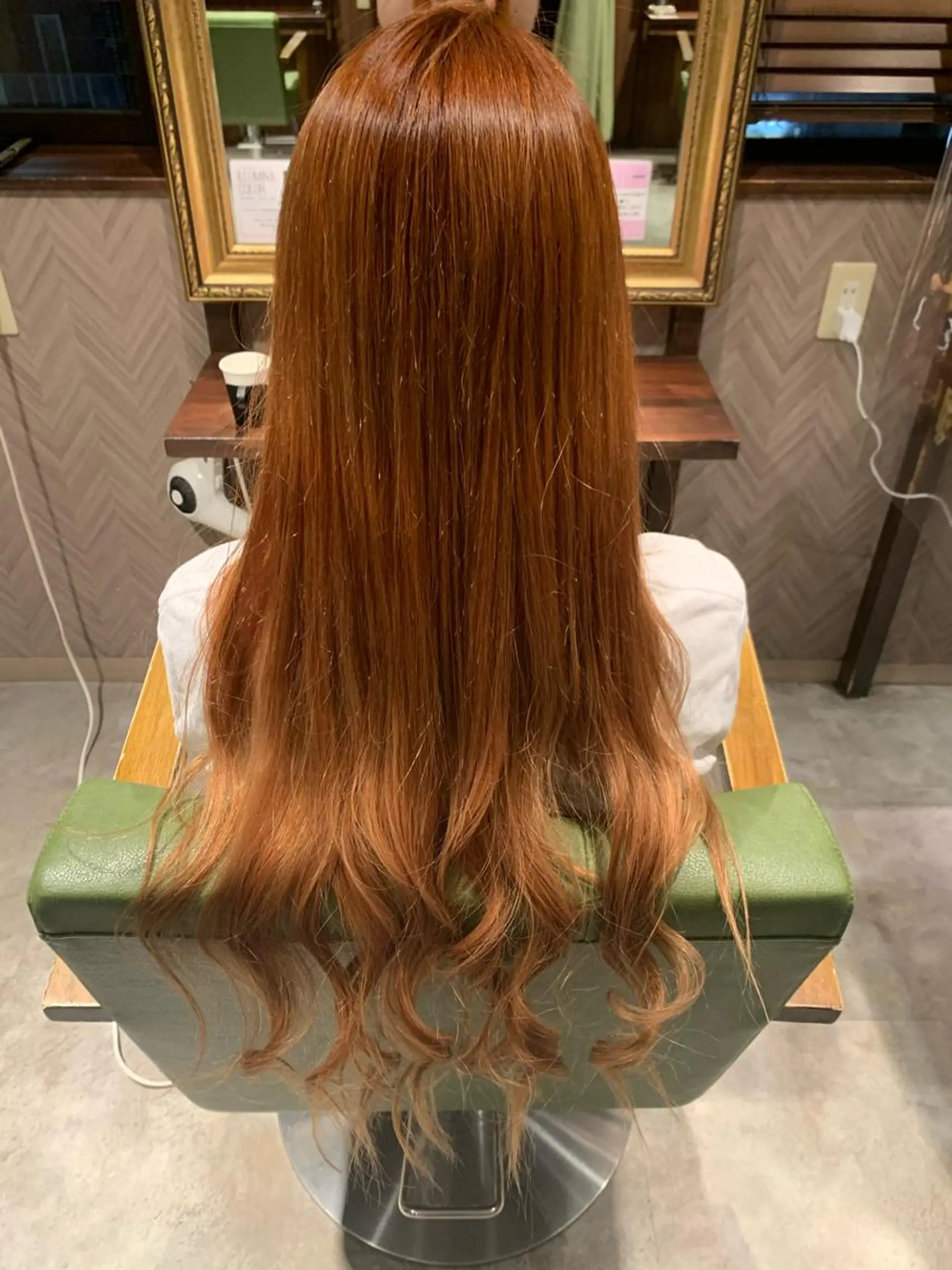 ロング カラー 岩永 瑞希のヘアスタイル