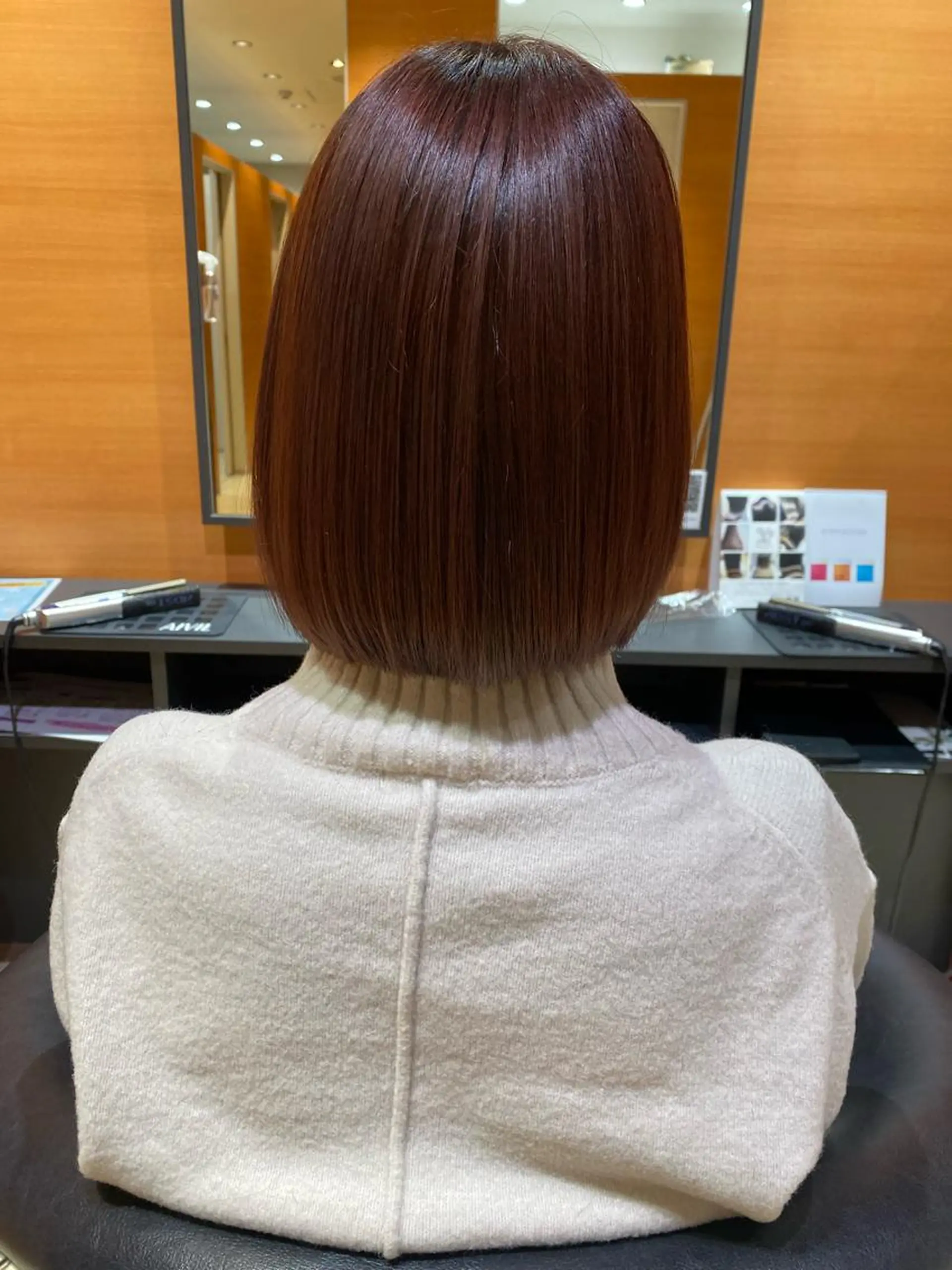 ミディアム ヘアカラー トリートメント LEVIJU hair所属・韓国ヘア🕊村上 ののこ🕊のヘアスタイル
