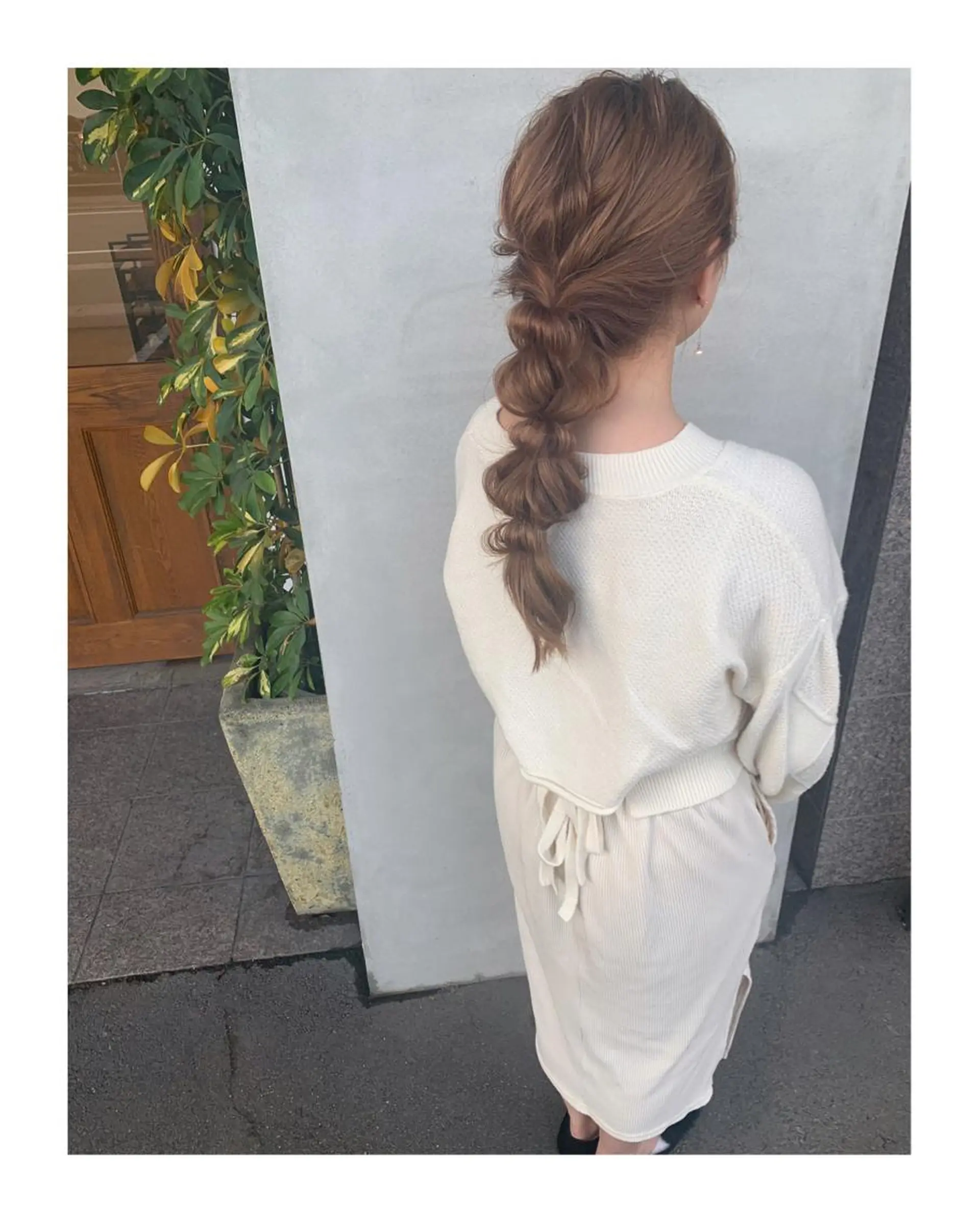 ロング 玉ねぎヘアー 河田 海陽のヘアスタイル