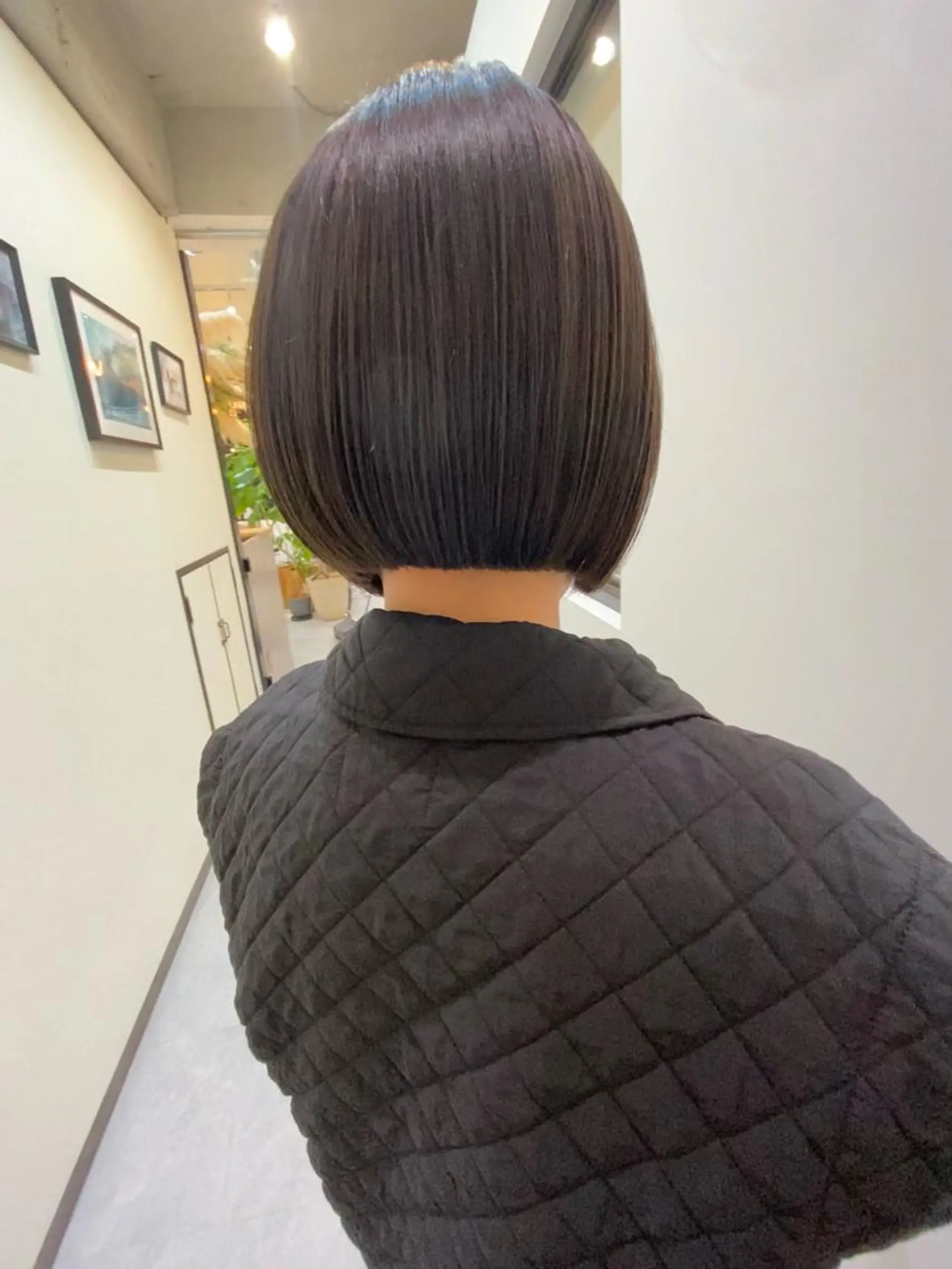 ショート カラー ヘアカラー トリートメント 田中 あやなのヘアスタイル