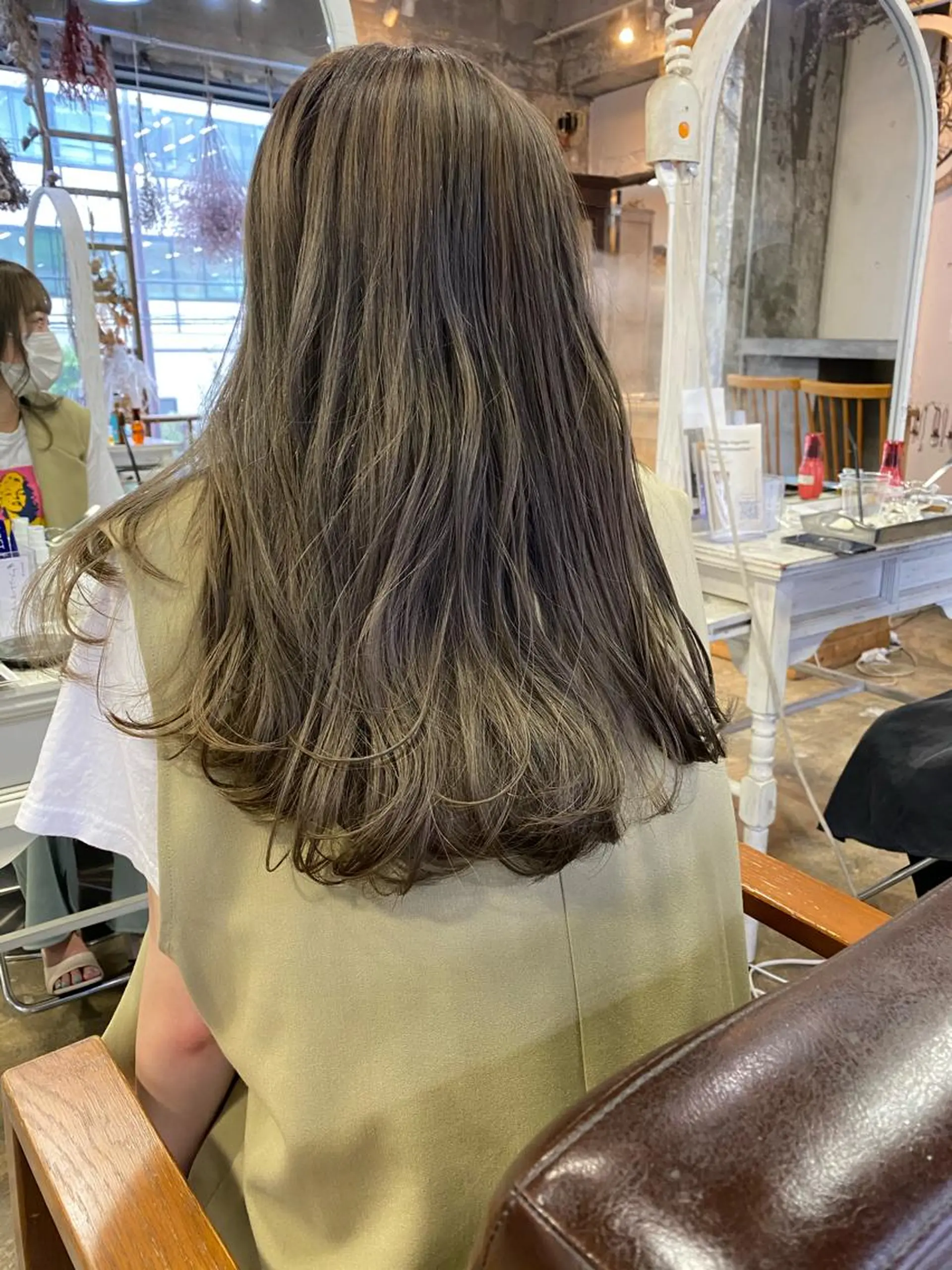 ロング カラー Pia hair Design Yakuin所属・Pia ツボイ ケイタのヘアスタイル