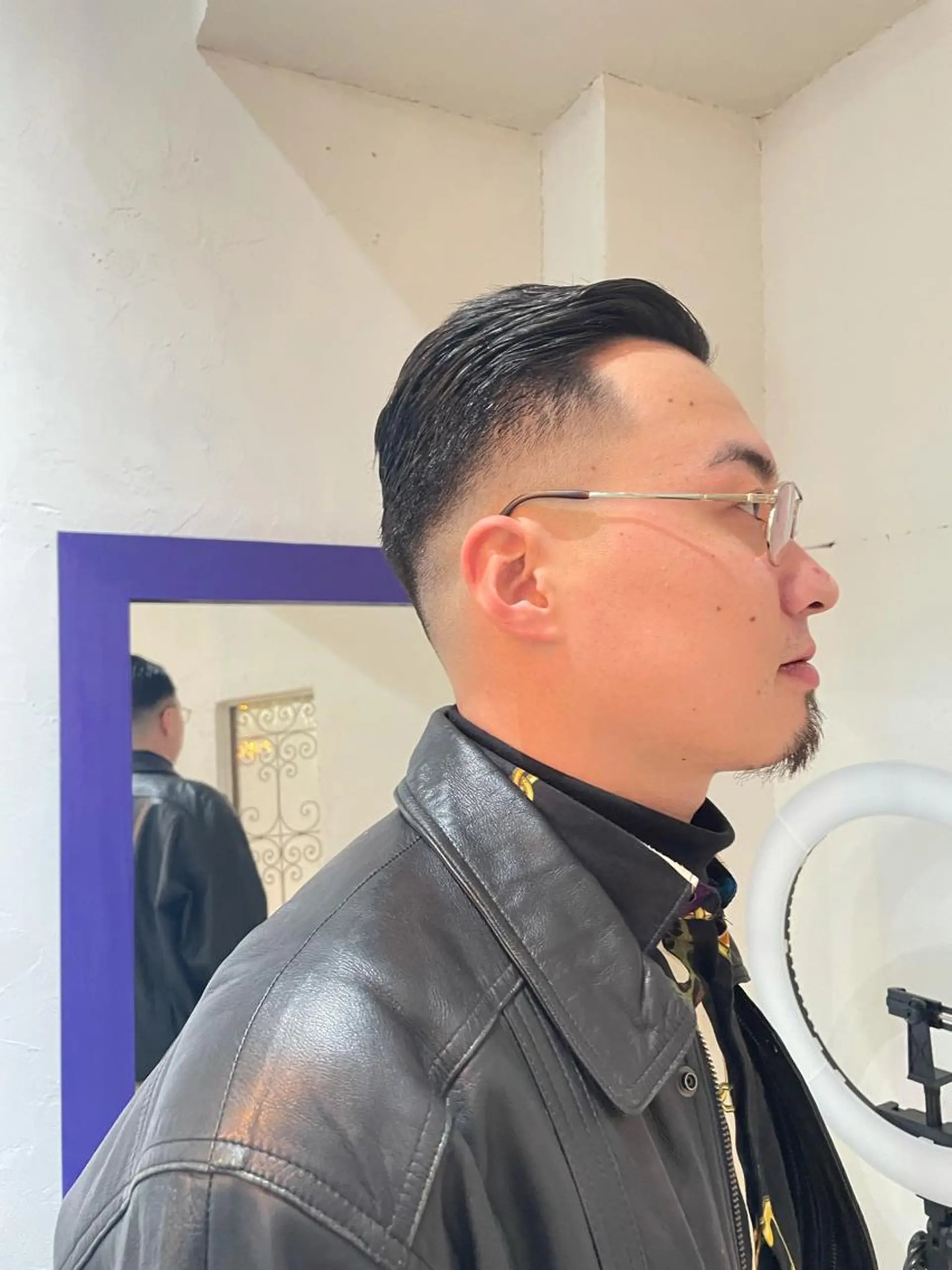 メンズ フェードカット スキンフェード Men's hair salon First 中百舌鳥店所属・First なかもず 店 YUKIのヘアスタイル