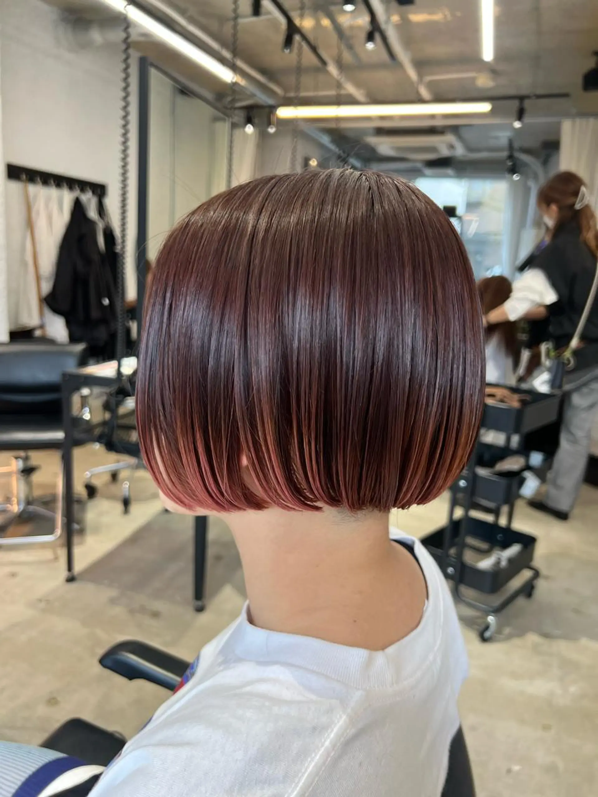 ショート ヘアカラー トリートメント オタク美容師💟 チバコナツのヘアスタイル