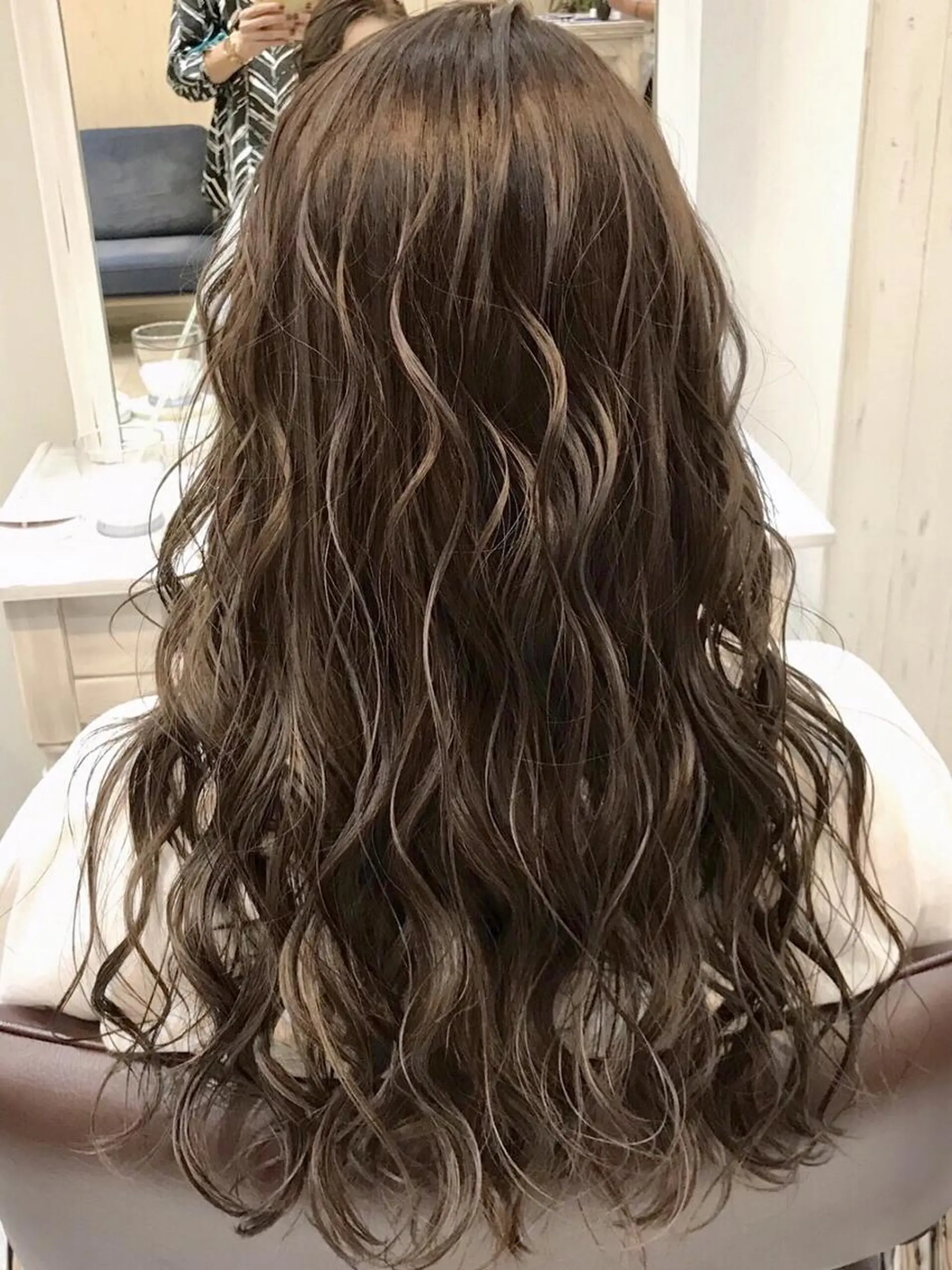セミロング カラー ヘアアレンジ エクステ地域最安値★ Device梅田のヘアスタイル
