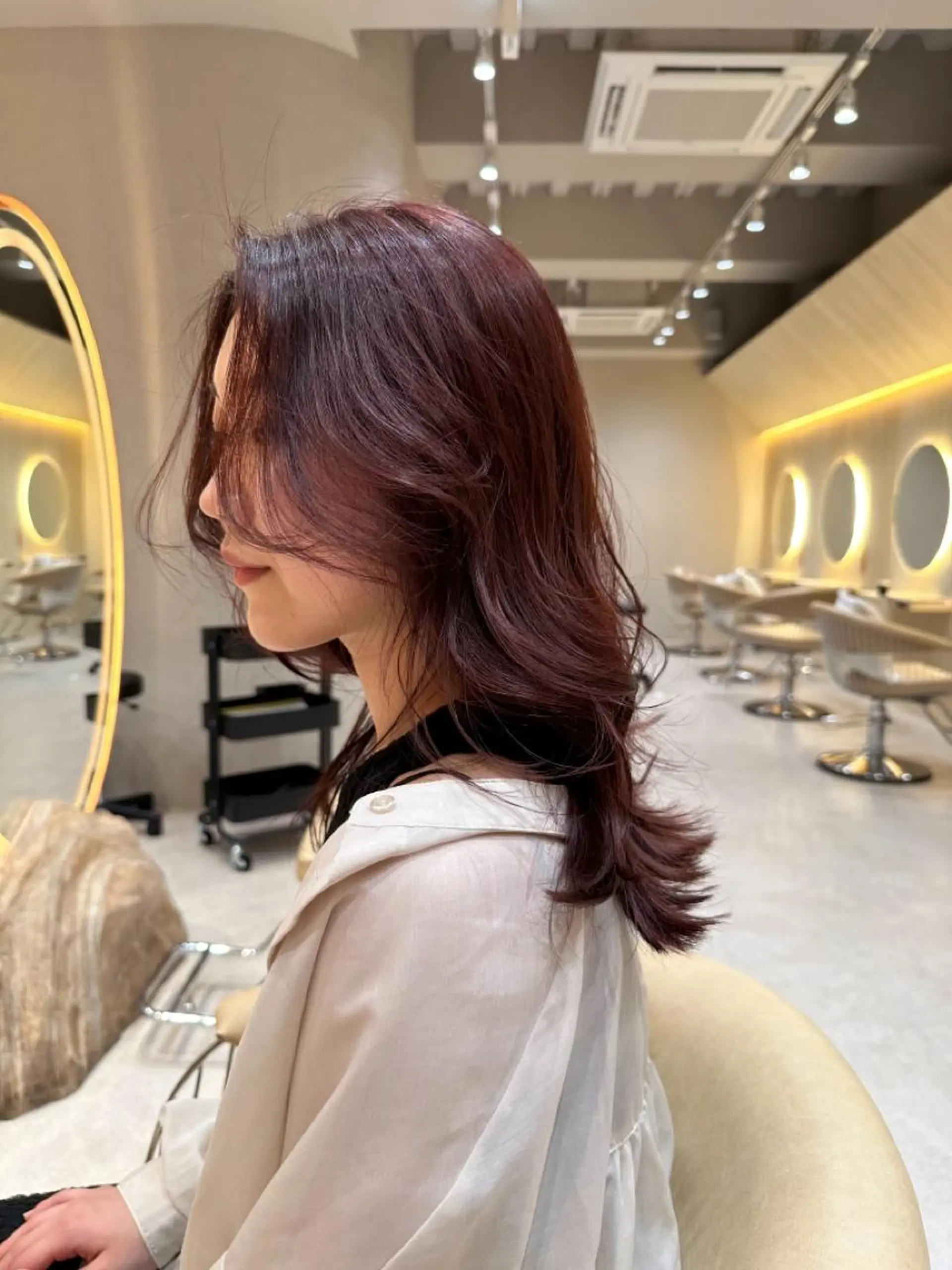 ロング 髪質改善 トリートメント ヘアカラー トリートメント 🩵縮毛矯正・ボブ 岩原朋也🩵のヘアスタイル