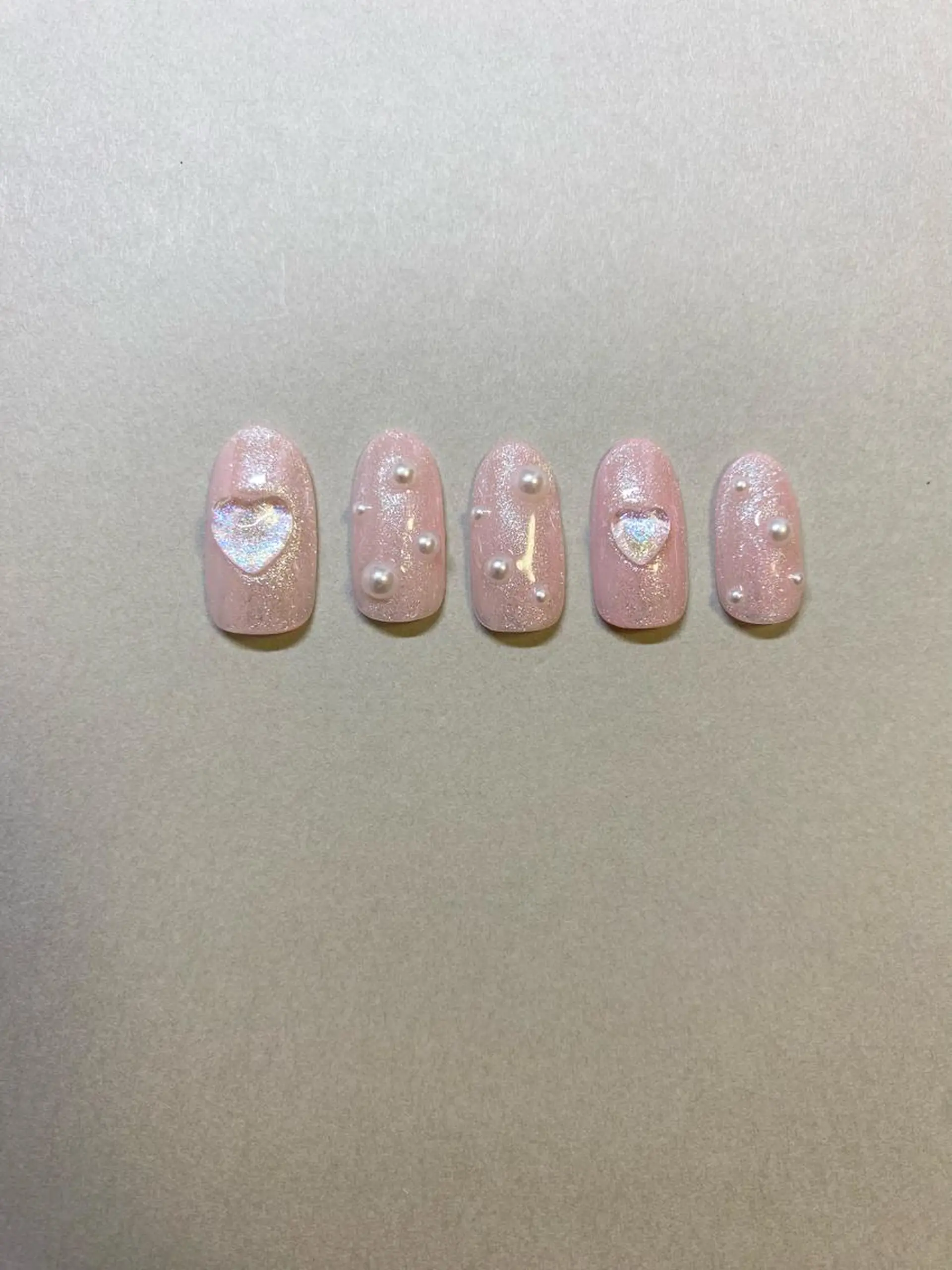 ネイル ハート ハンドネイル kokori nailのネイルデザイン