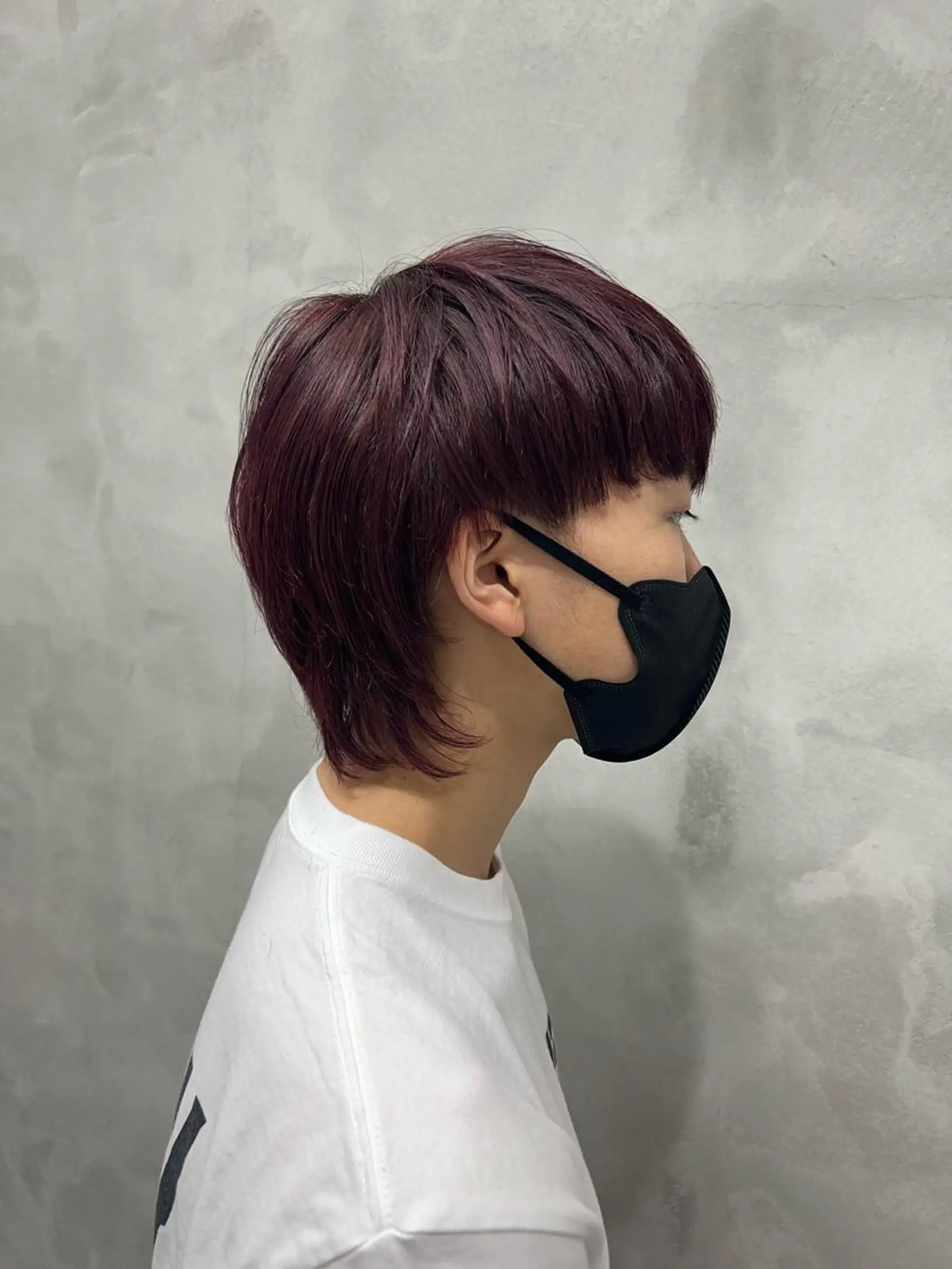 ショート メンズ マッシュウルフ マッシュ メンズウルフカット ウルフカット 村山 豪歩のヘアスタイル