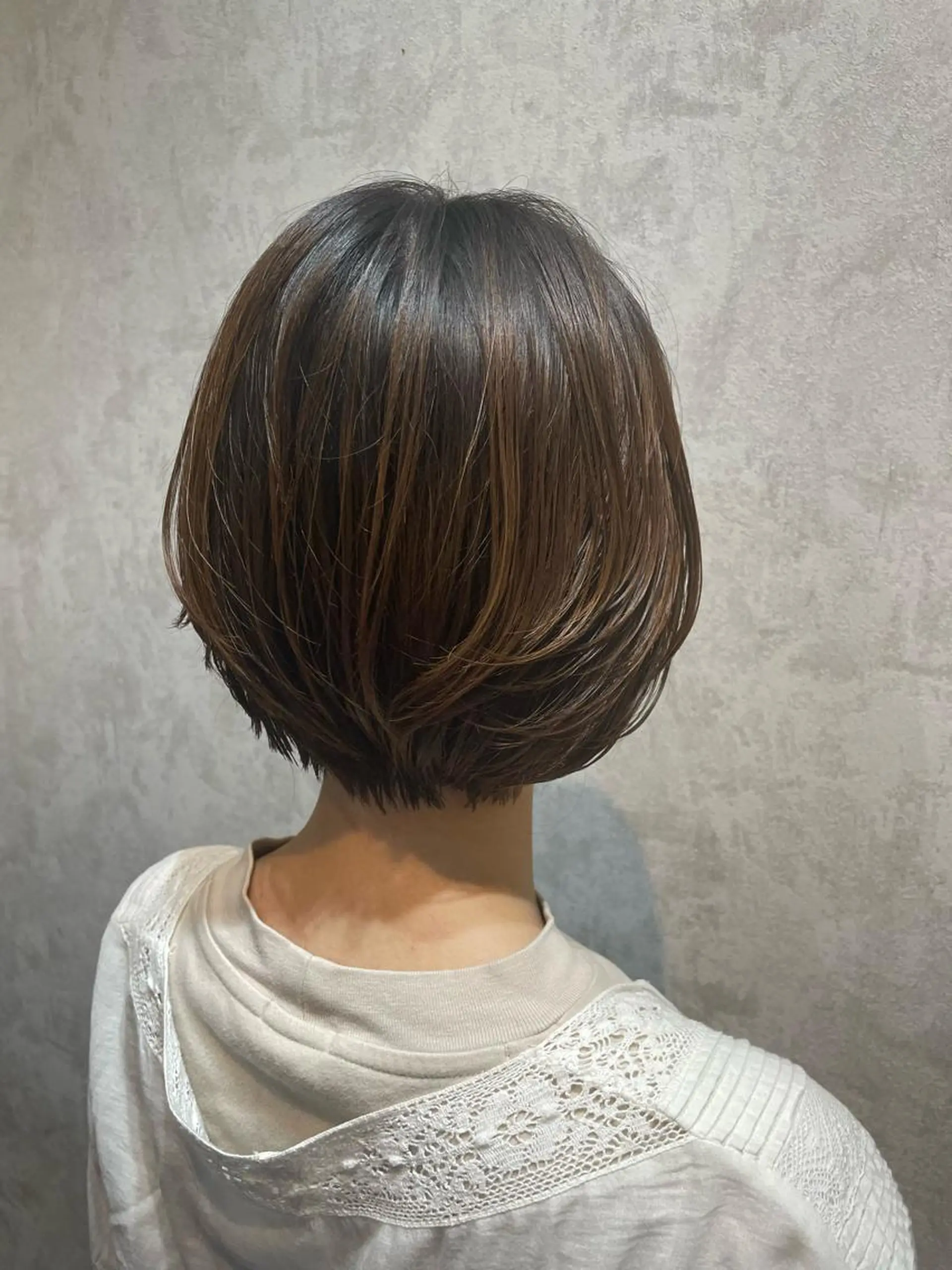 ショート ヘアアレンジ ショートボブ ボブ ショートヘア 飯塚 沙衣のヘアスタイル