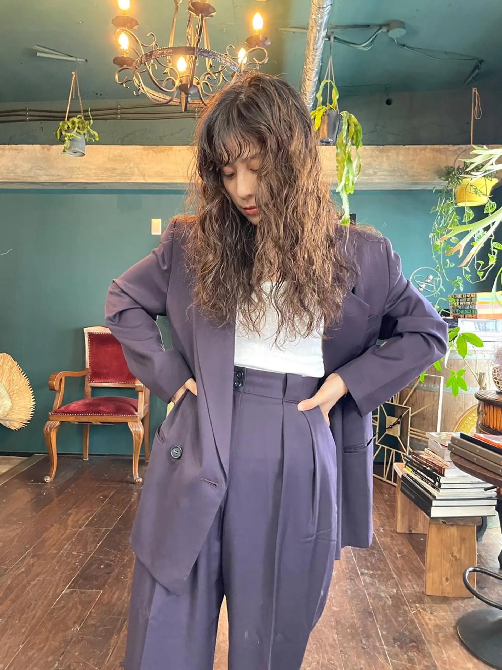 ロング カット パーマ トリートメント vivre libre所属・vivre libreのヘアスタイル
