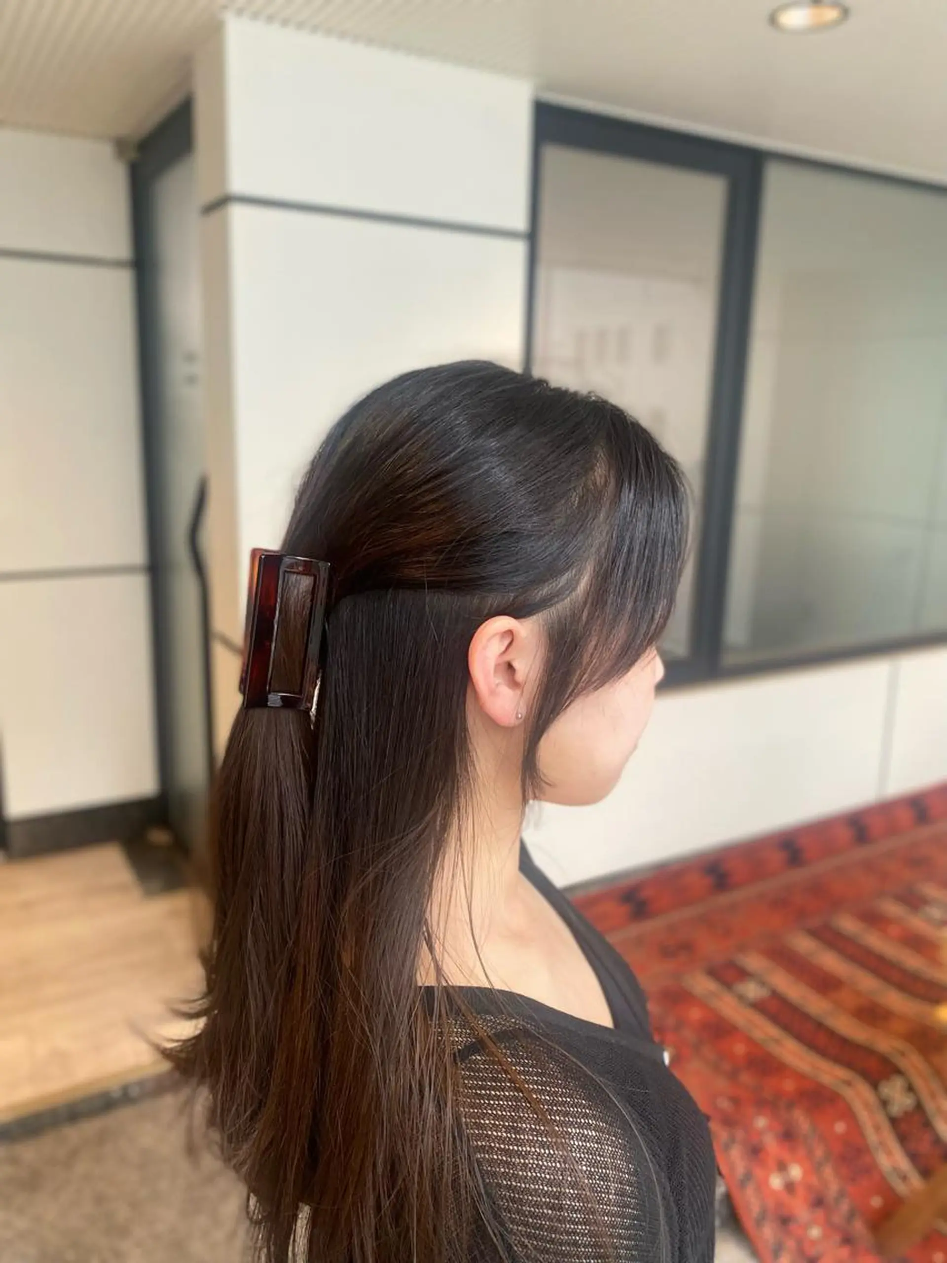 セミロング おくれ毛 カット トリートメント 🍑 モモカ🍑のヘアスタイル