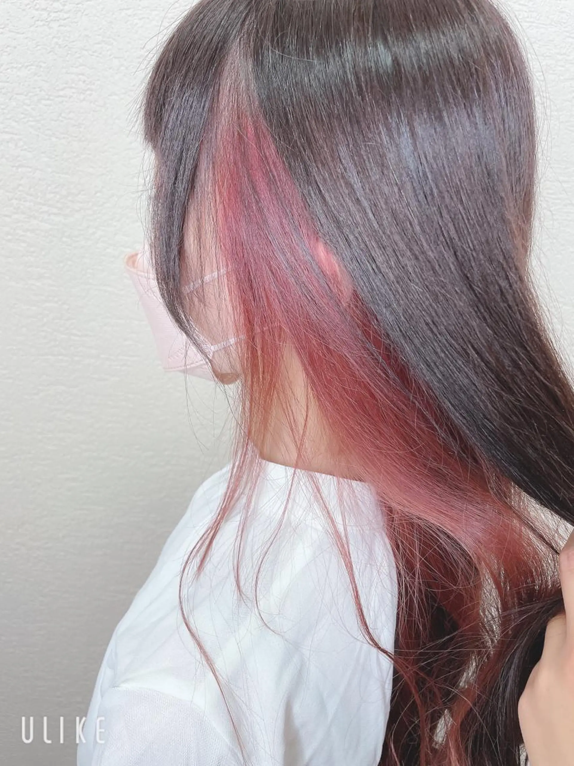 ロング カラー ピンクカラー バイオレットカラー カット ヘアカラー ❣️モードケイズ塚口 和田一将のヘアスタイル