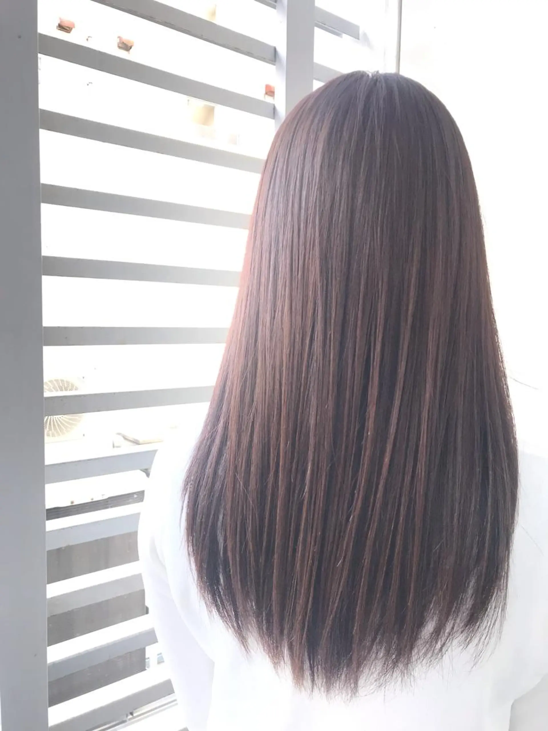 ロング カラー ヘアアレンジ kei/透明感カラー /ベージュ/髪質改善のヘアスタイル