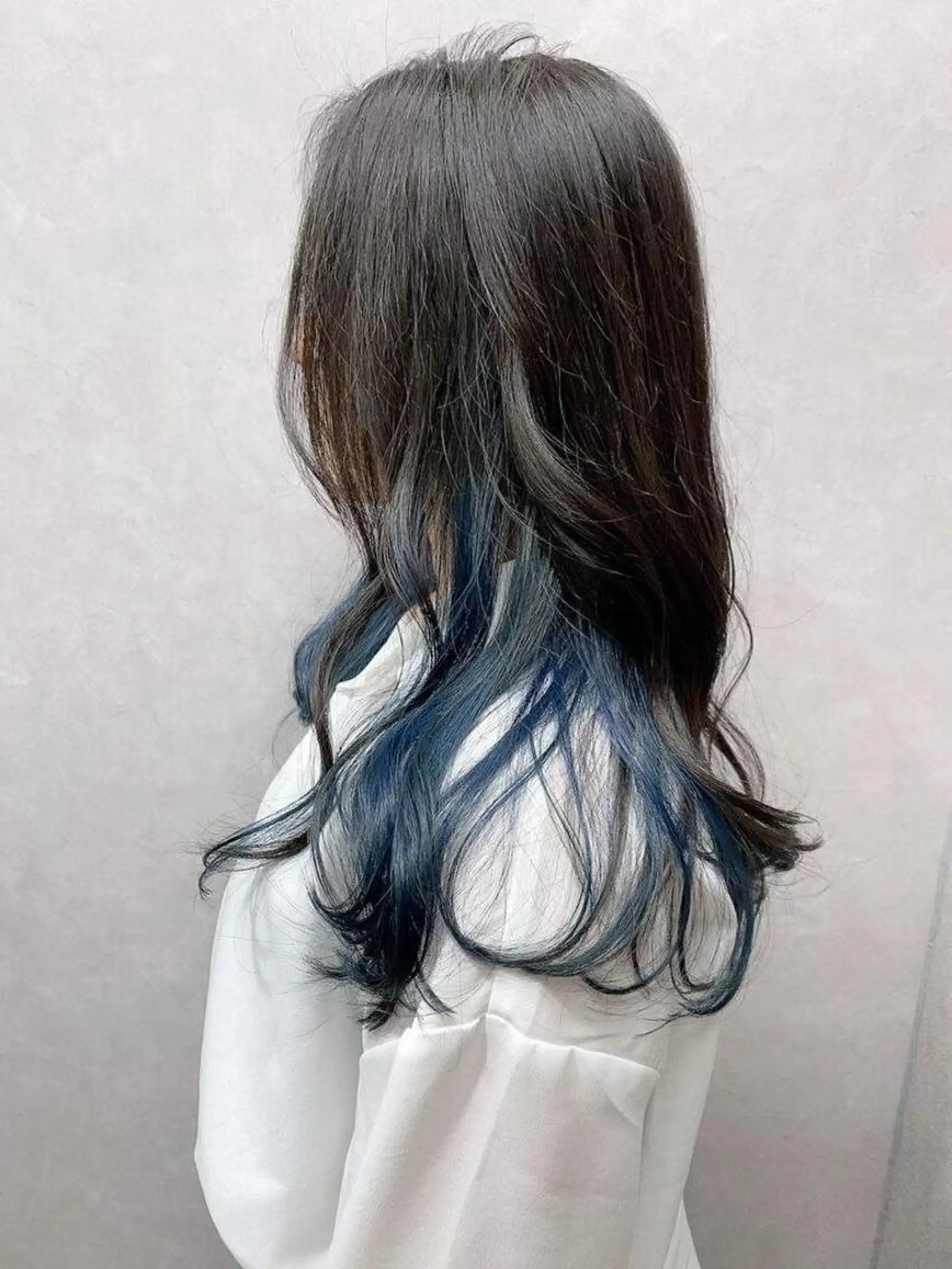 セミロング カラー 豊中/メンズ特化 岡田 龍之介のヘアスタイル