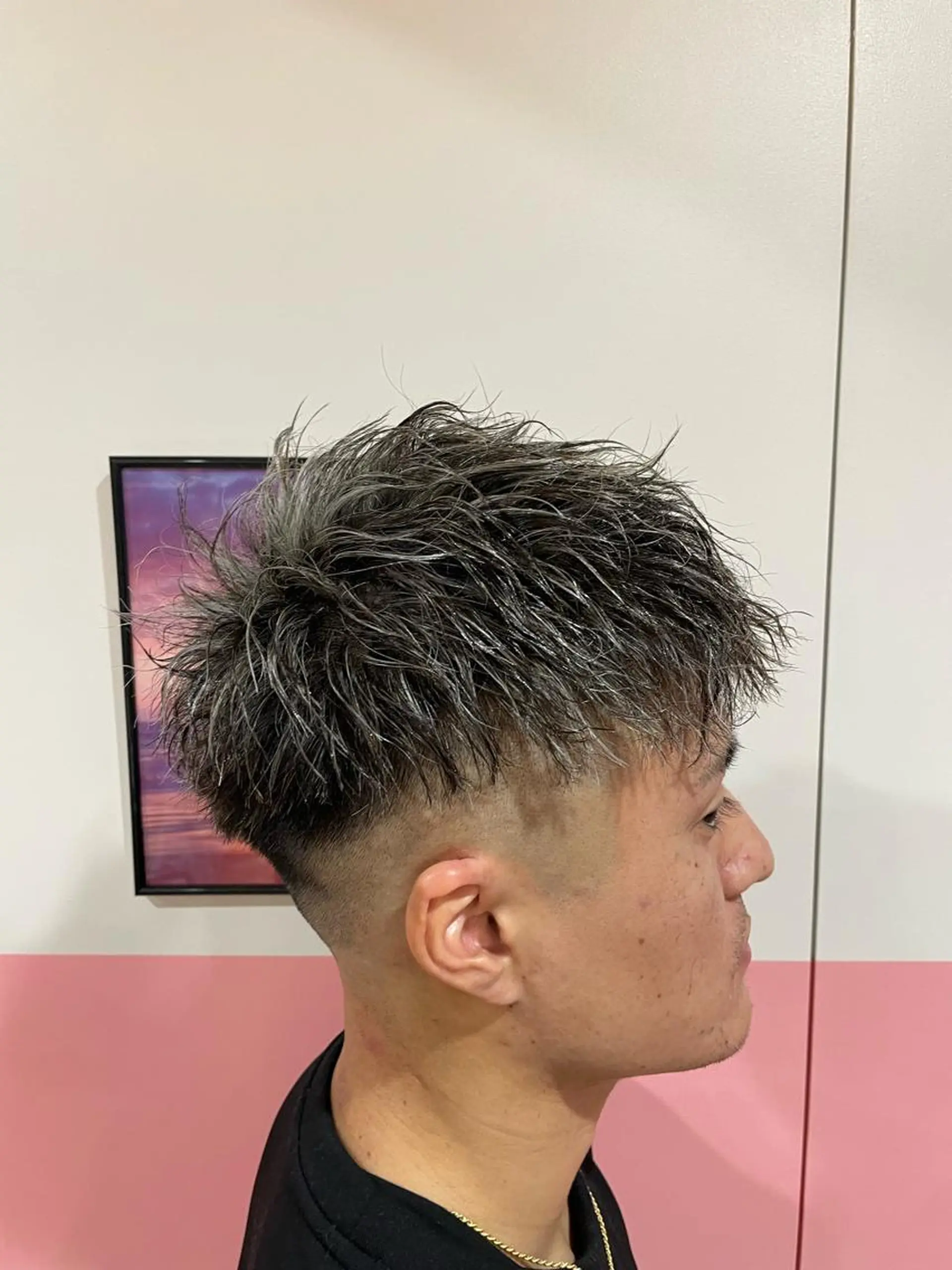 ショート カラー パーマ メンズ カット パーマ トリートメント 🔥メンズ特化パーマ 🦖増田弘明🦖のヘアスタイル