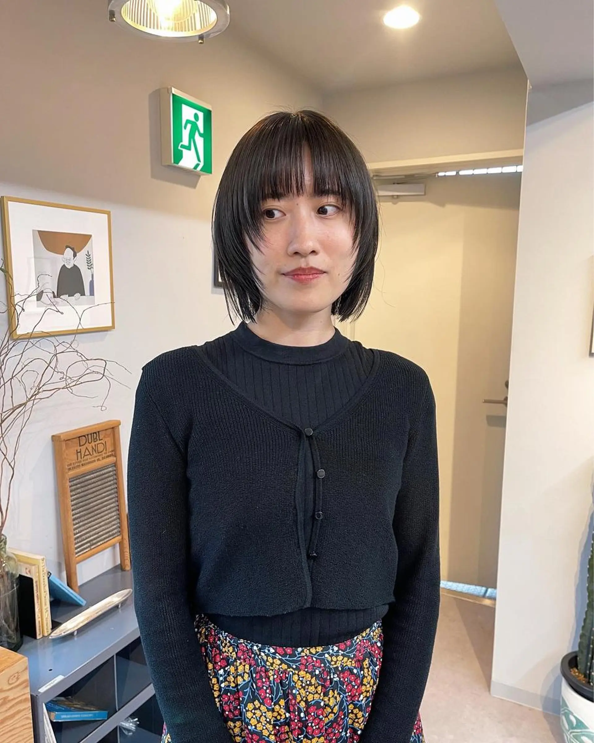 ショート カラー 顔まわりレイヤー レイヤーカット カット ヘアカラー トリートメント 丁寧なカウンセリング 🌿KENTA🌿のヘアスタイル