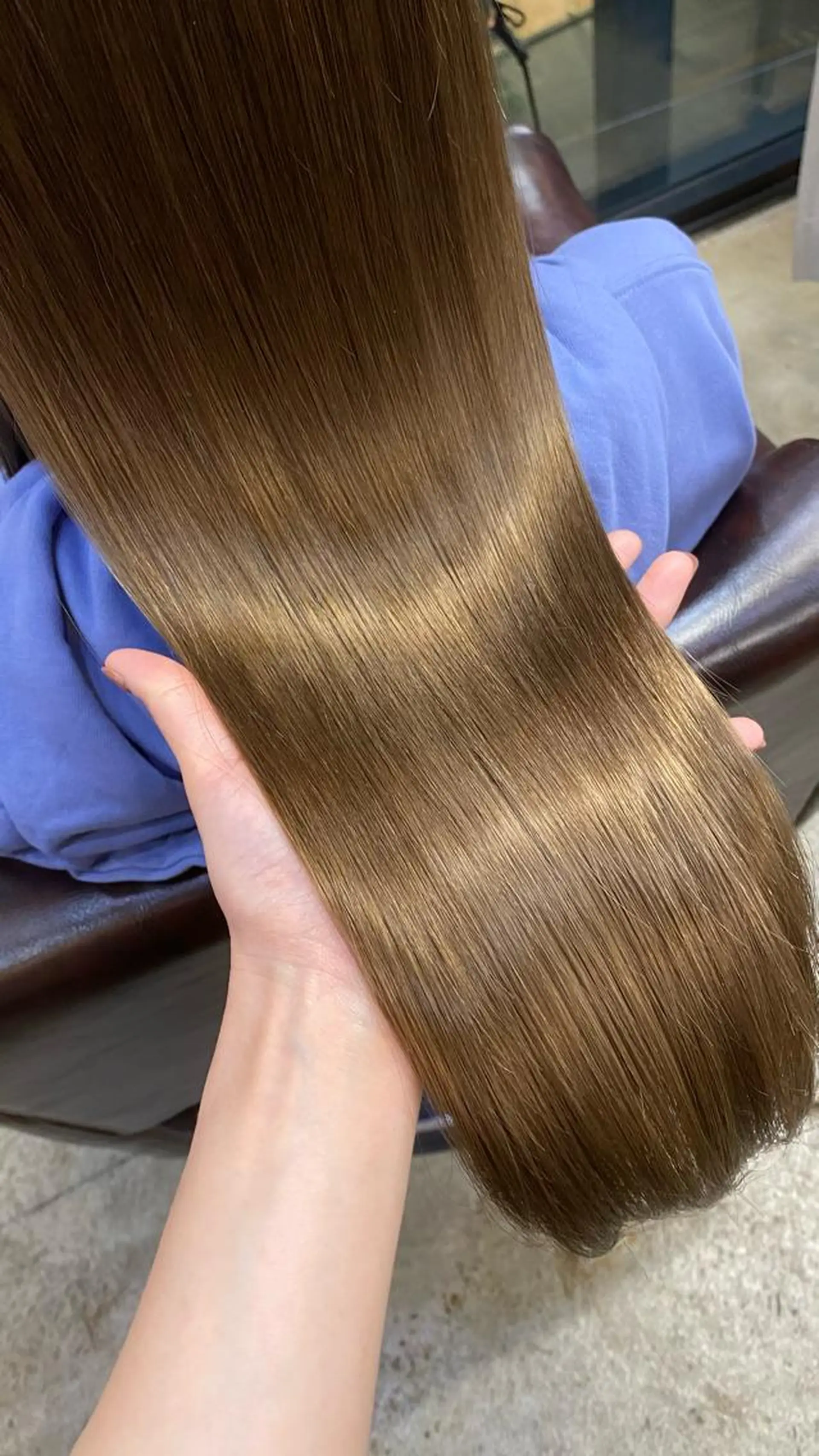 セミロング 髪質改善 youres  hair恵比寿本店所属・🌈髪質改善 /成田ありさのヘアスタイル
