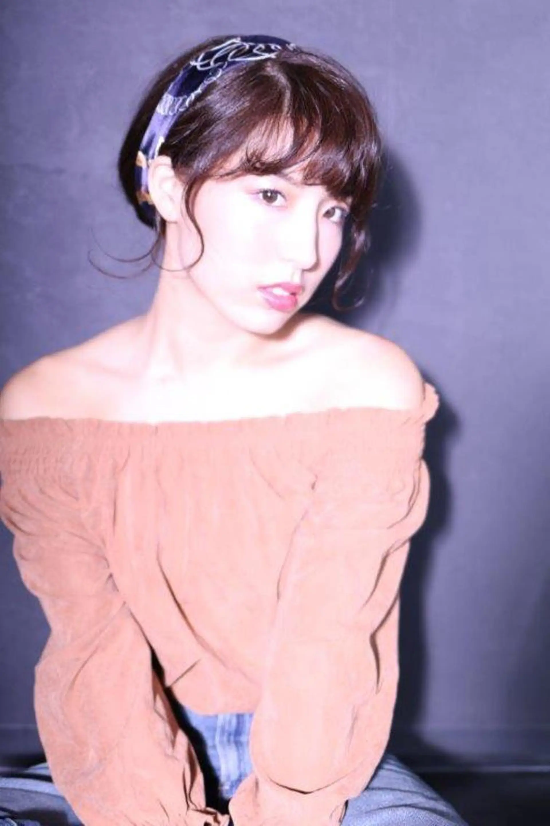 セミロング ロング カラー ヘアアレンジ 【スタイリスト】此木 裕菜のヘアスタイル