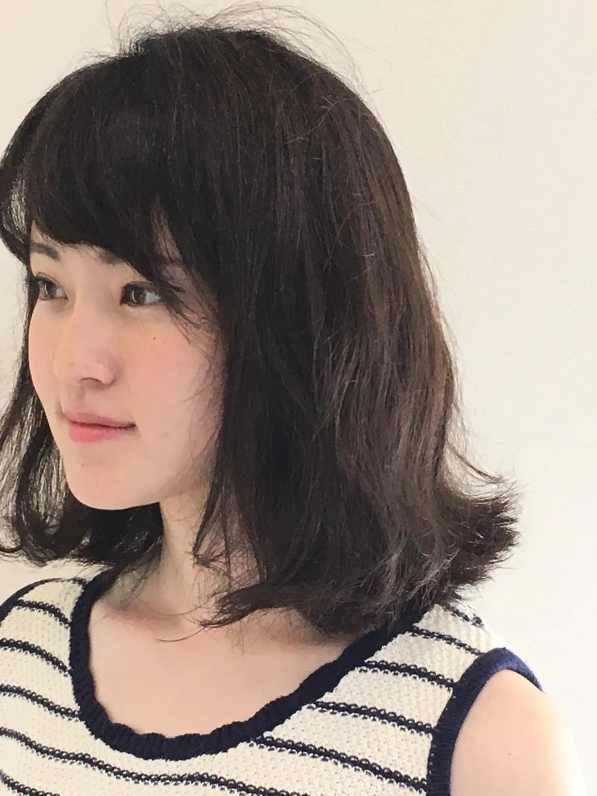 ミディアム カラー ミディアムパーマ 外ハネヘア Hair Salon BOLEN所属・鈴木 健太のヘアスタイル