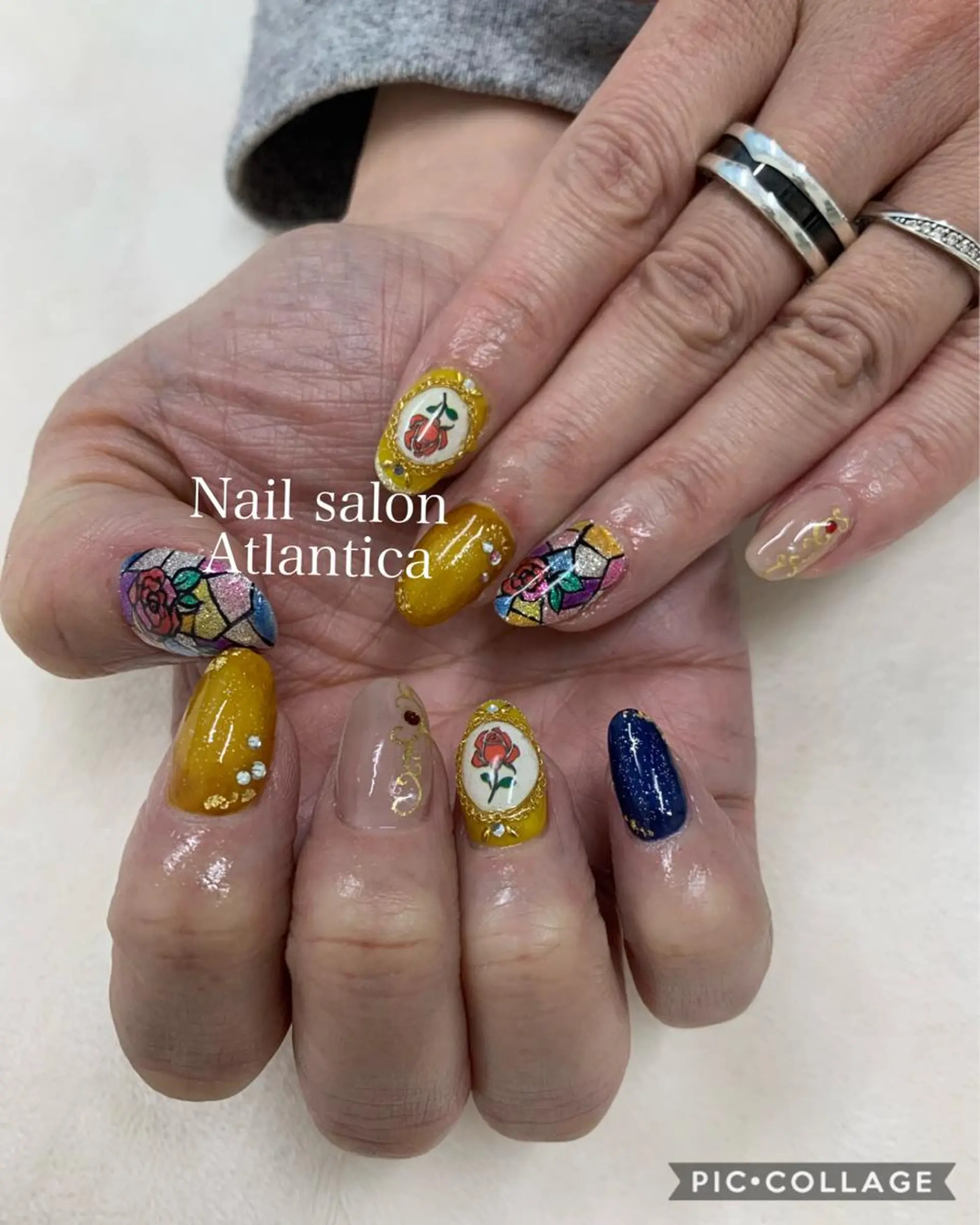 ネイル ハンドネイル Nail salon Atlantica所属・Nail salon ✩ ｱﾄﾗﾝﾃｨｶのネイルデザイン