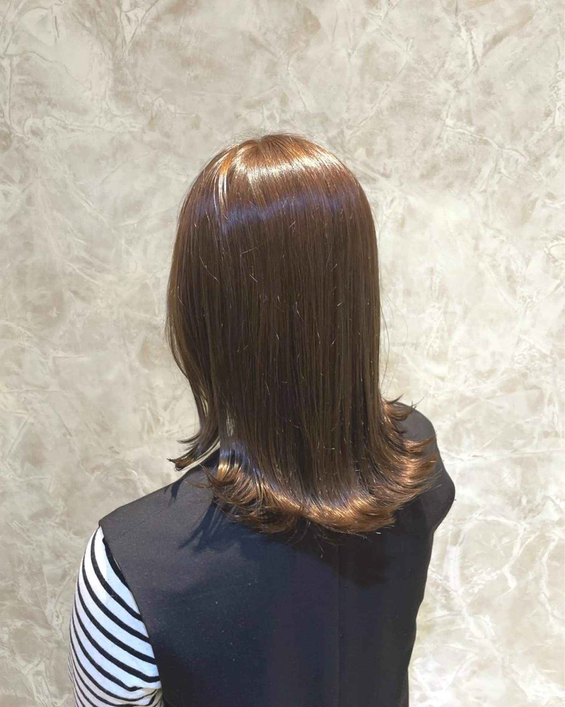 ミディアム カラー カット ヘアカラー トリートメント 【ショート・ボブ】 ＊CHIAKI＊のヘアスタイル